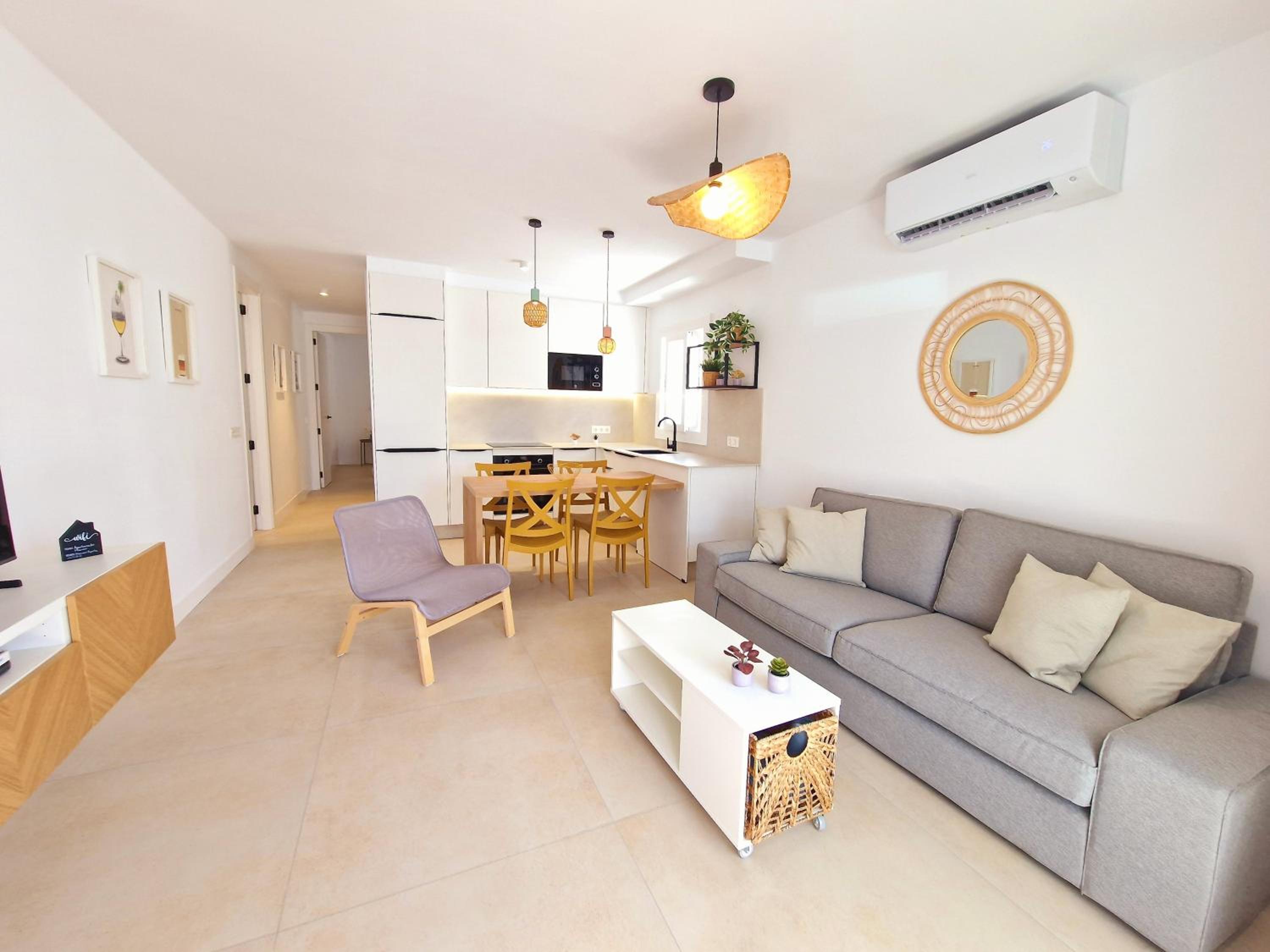 Apartamento de dos habitaciones