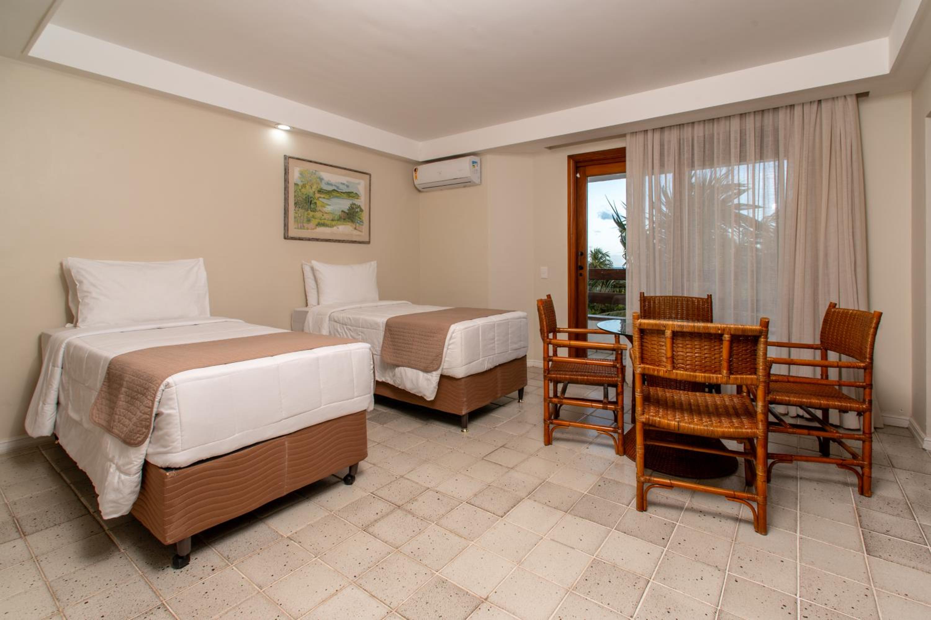 Superior Family Apartment - Split Level with Balcony and Sea view with living room thumbnail 5