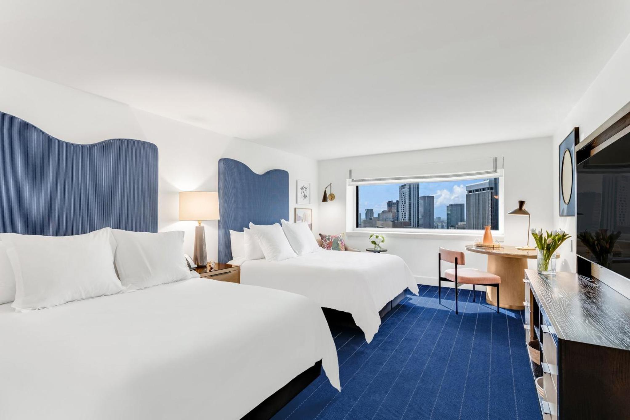 Classic Queen Room with Two Queen Beds and Skyline View