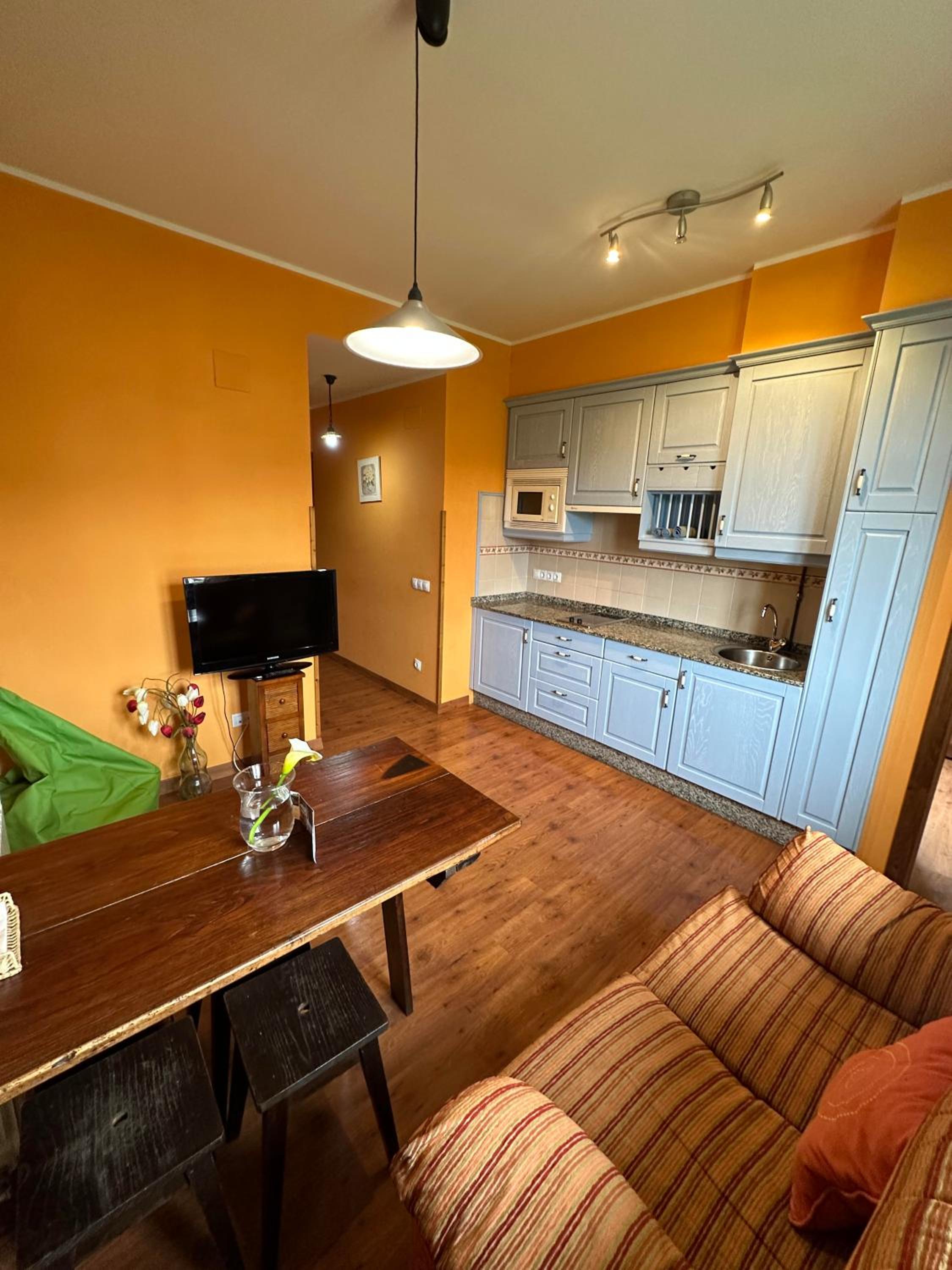 Apartamento de Dos Habitaciones con Vista a la Montaña