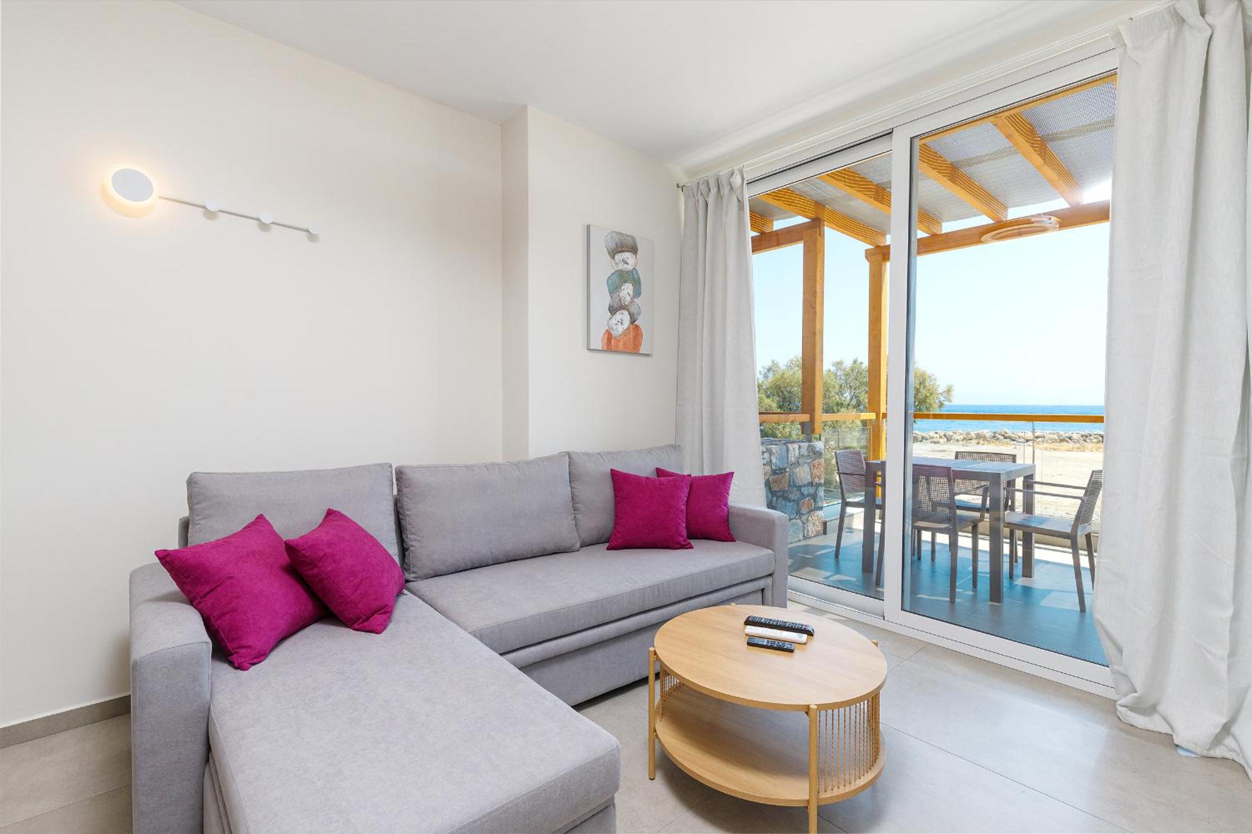Two-Bedroom Apartment with Balcony and Sea View