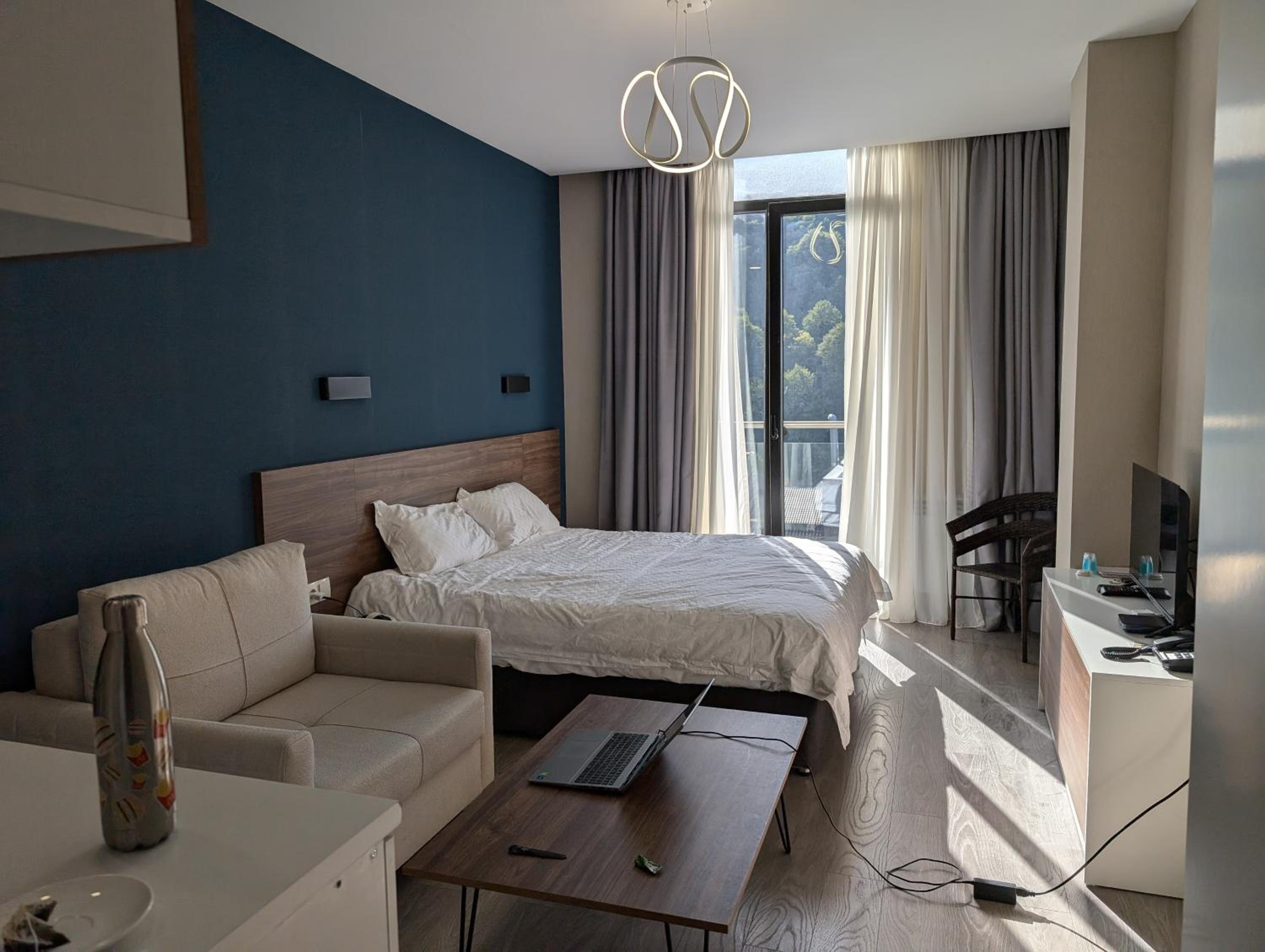 Studio with Balcony