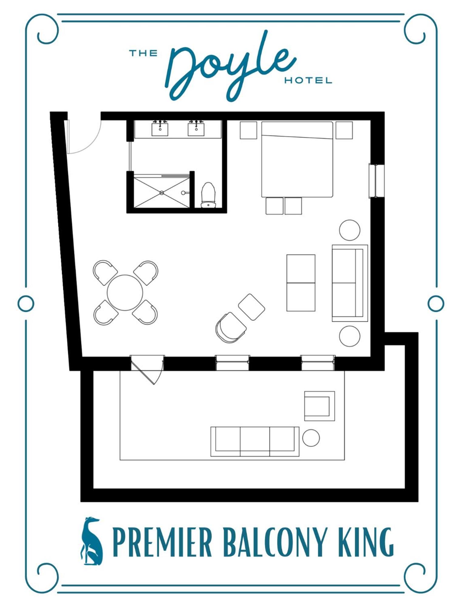 King Suite with Balcony - Photo 14