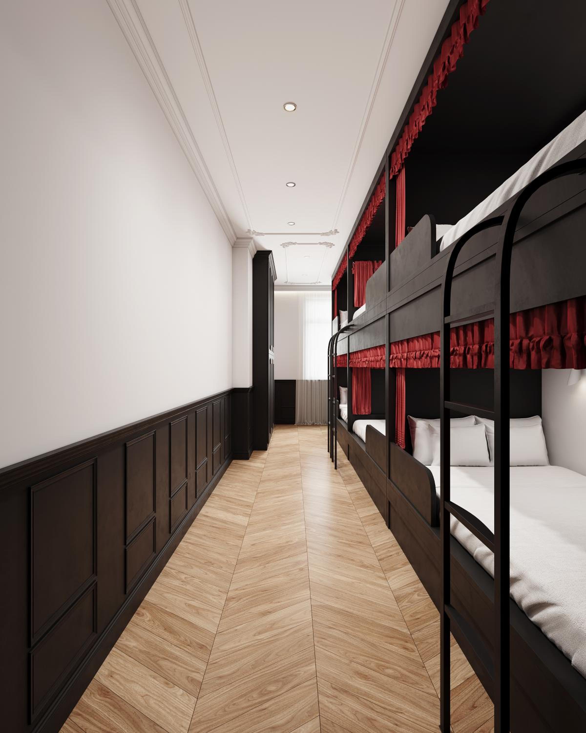 Bed in Male Dormitory Room photo 1