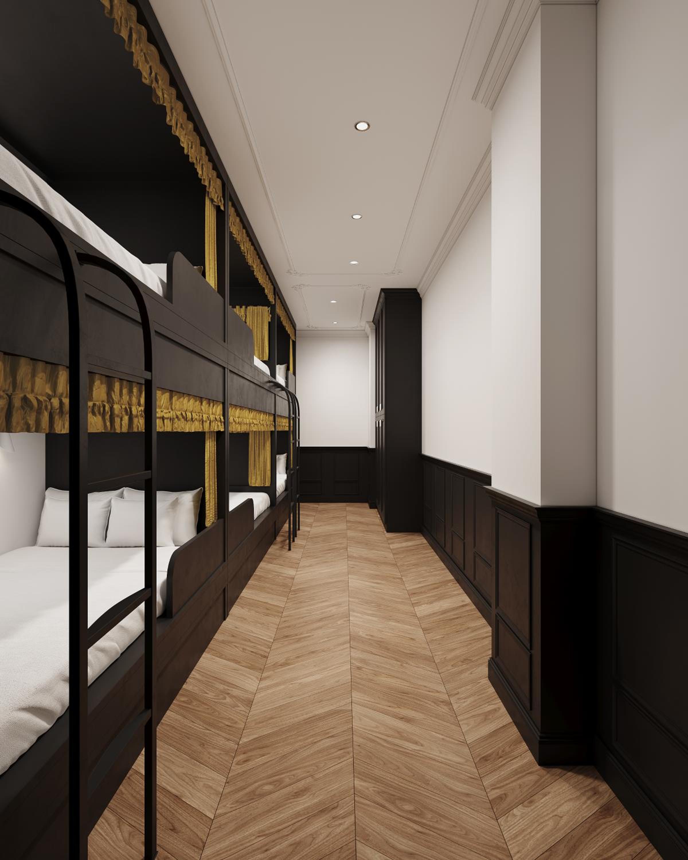 Bed in 6-Bed Female Dormitory Room photo 2