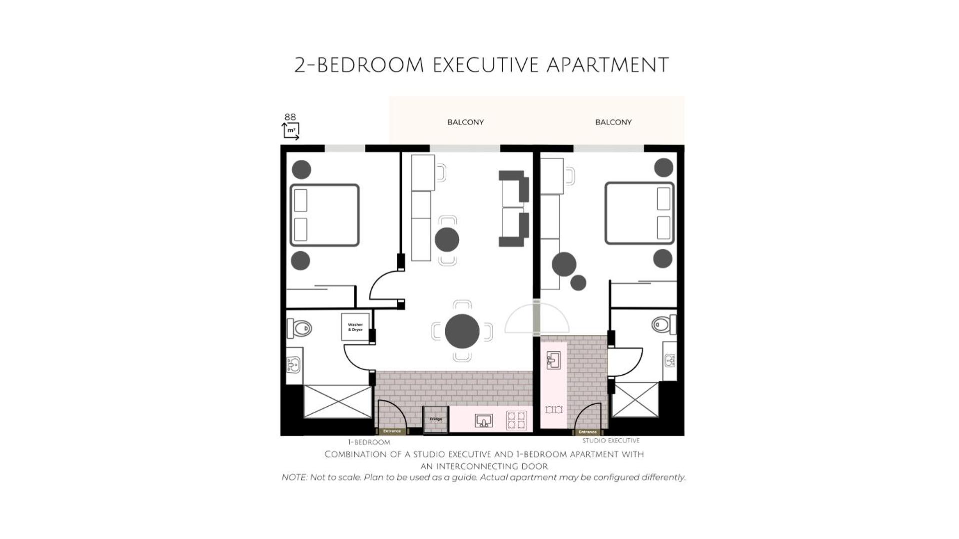 Two-Bedroom Executive Apartment