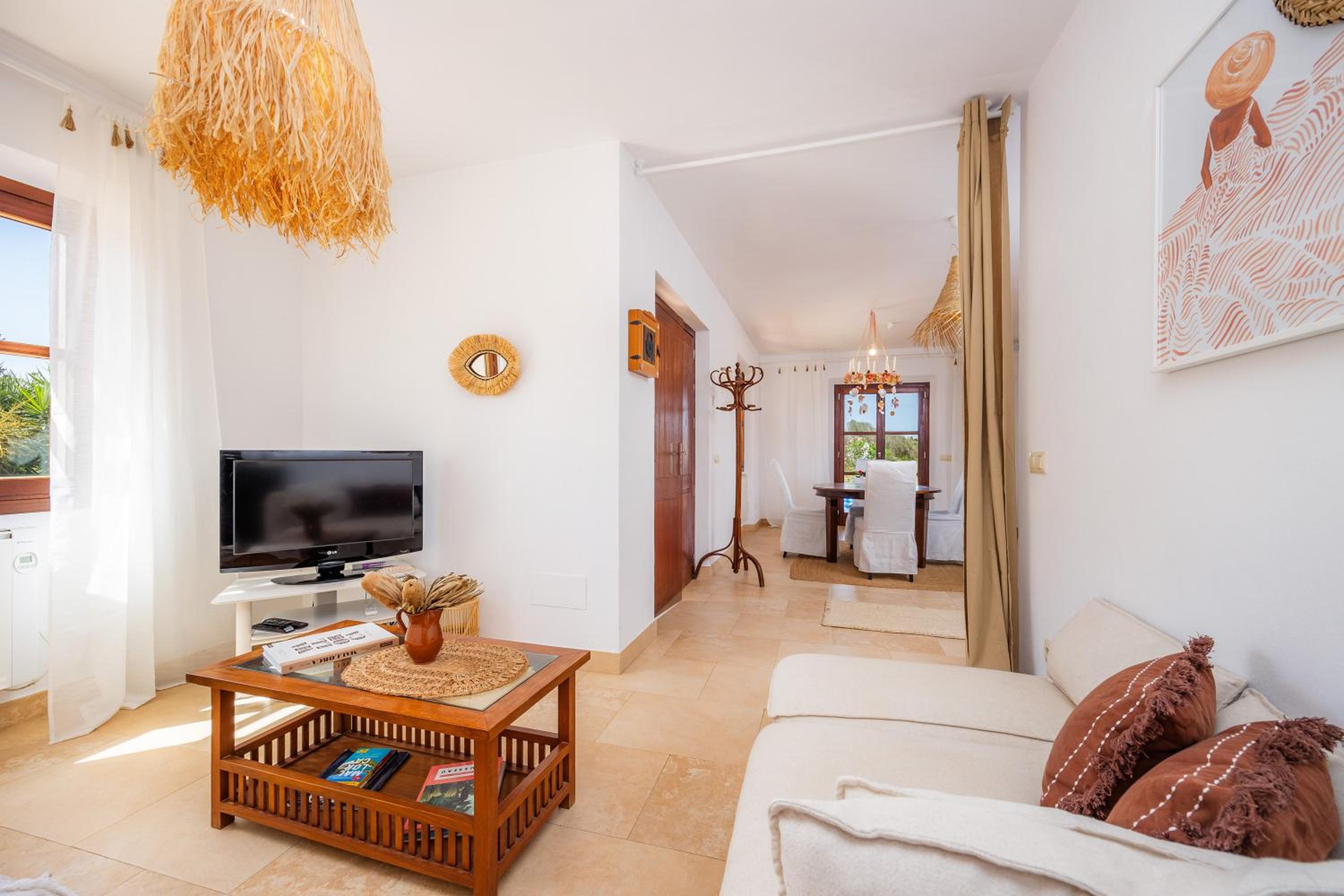 Villa con vistas al jardín