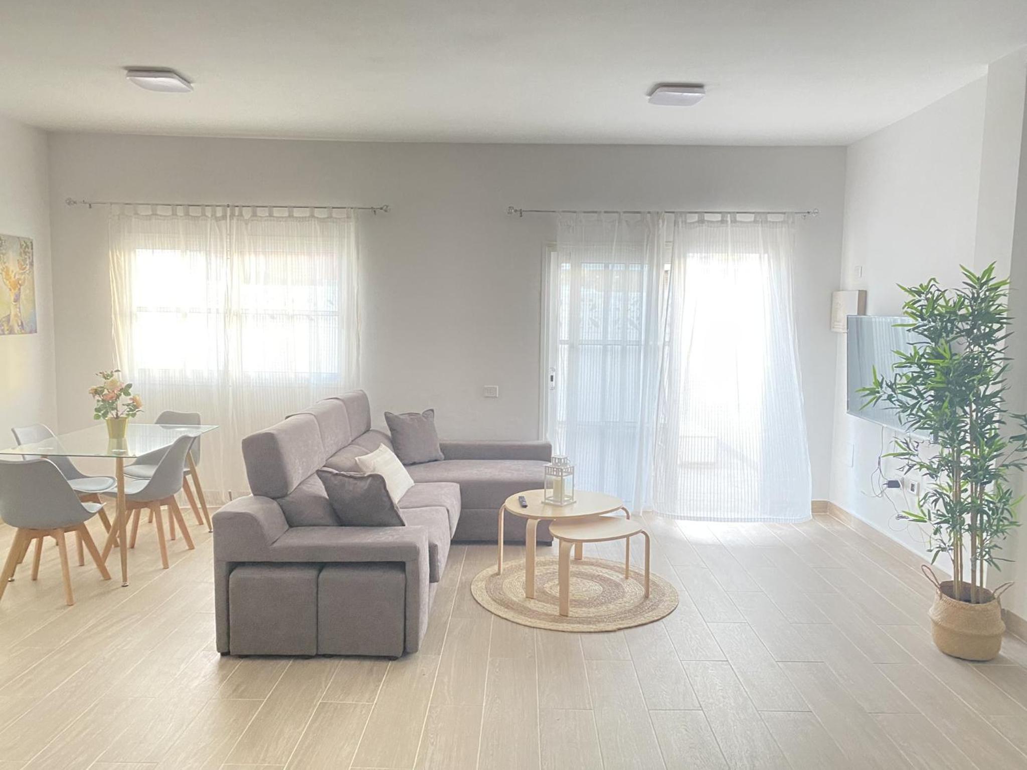Apartamento de dos habitaciones