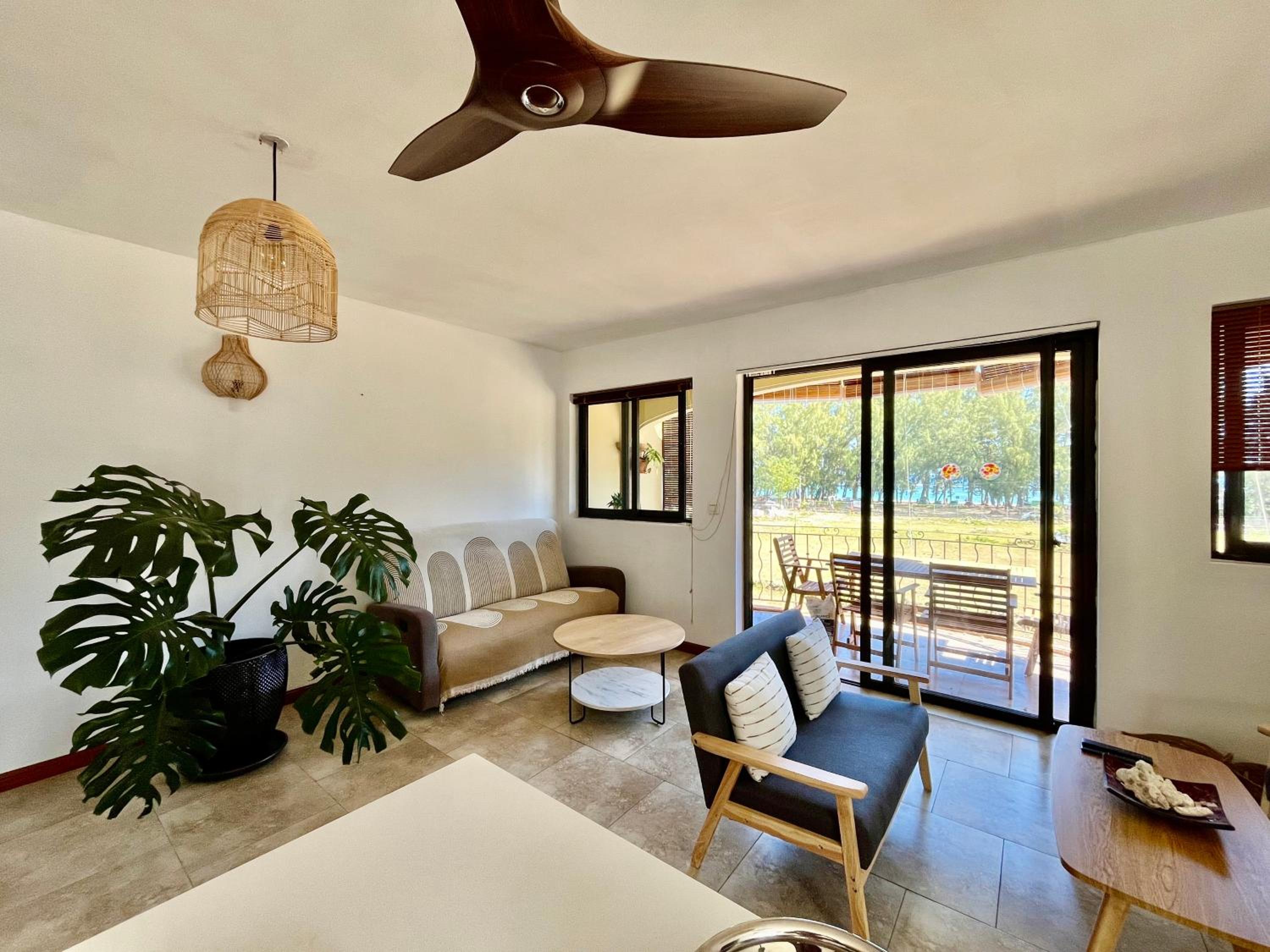 Two-Bedroom Apartment with Balcony and Sea View