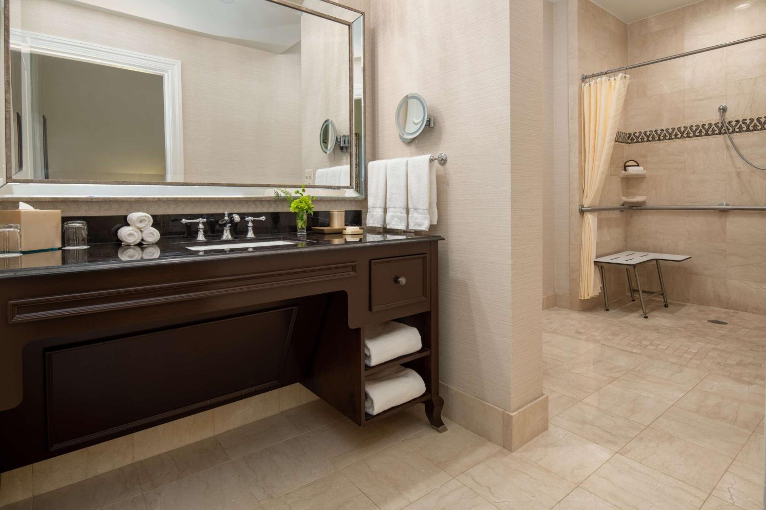Deluxe King Room with Roll-In Shower - Mobility Access