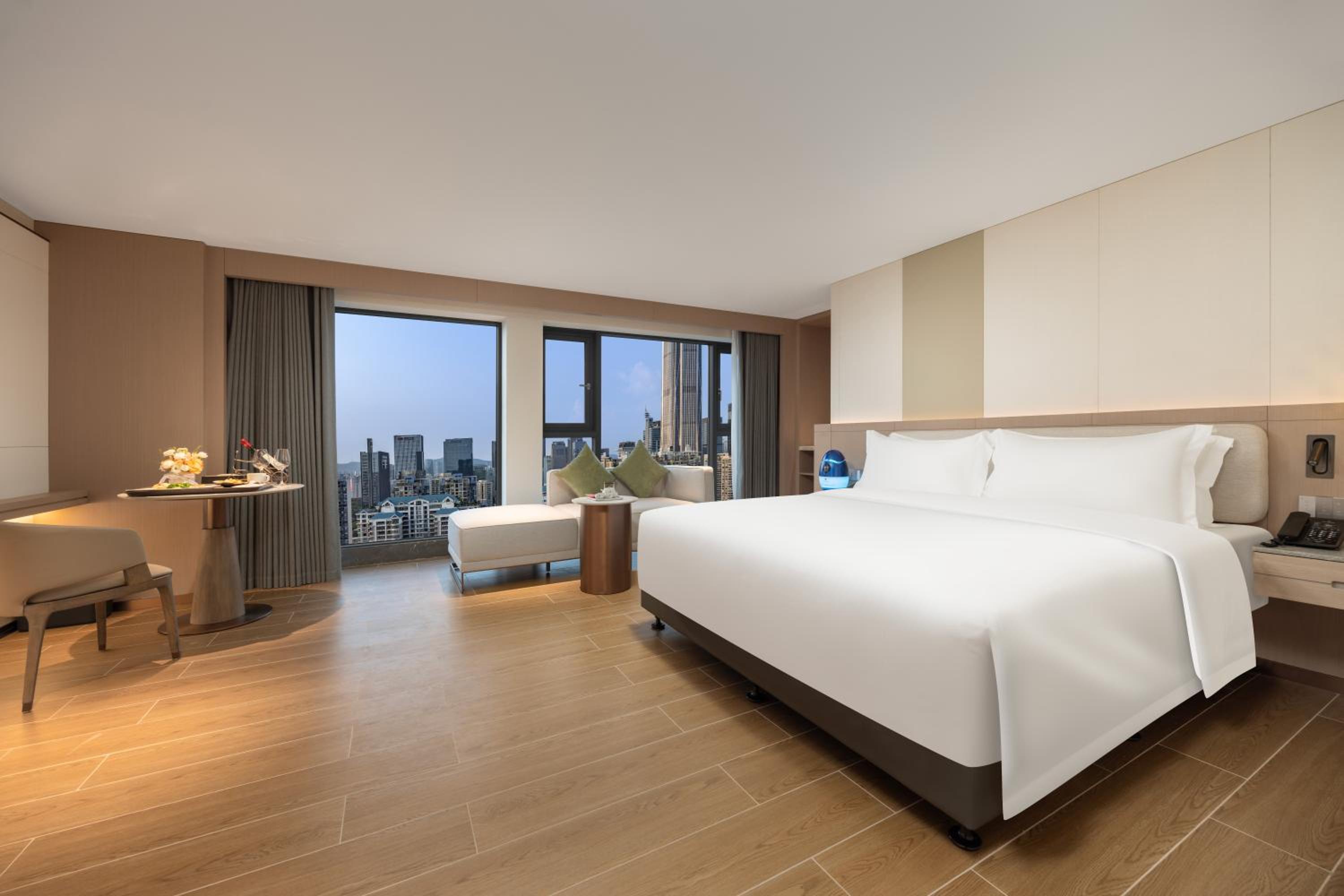 View Sleep King Bedroom(Healthy sleep-conducive oxygen bar,Landmark View)