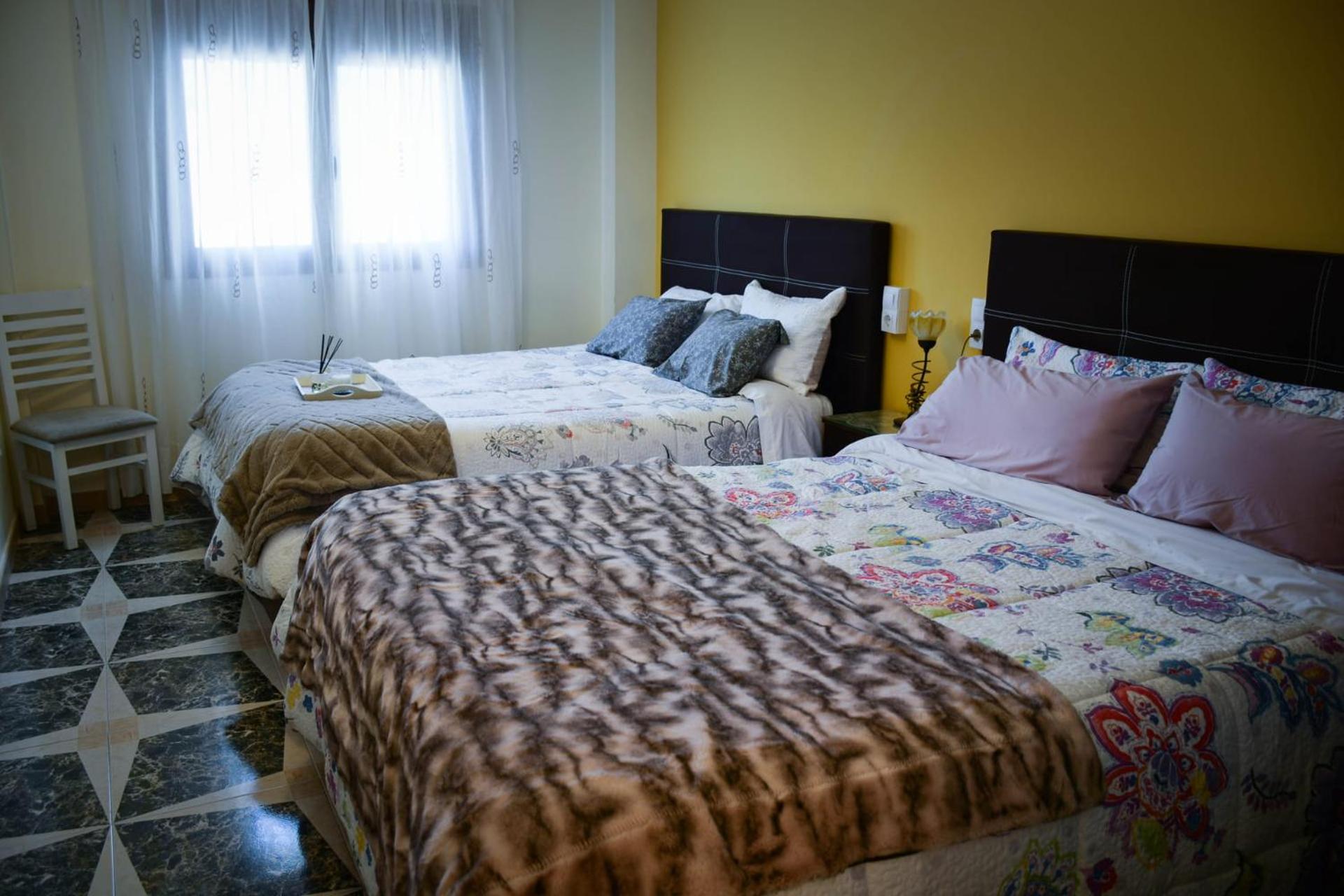 Habitación Doble con Dos Camas Dobles