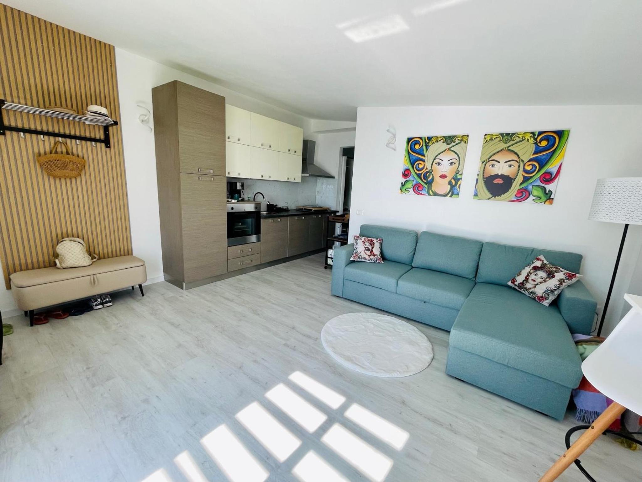 Two-Bedroom Apartment with Terrace and Sea View