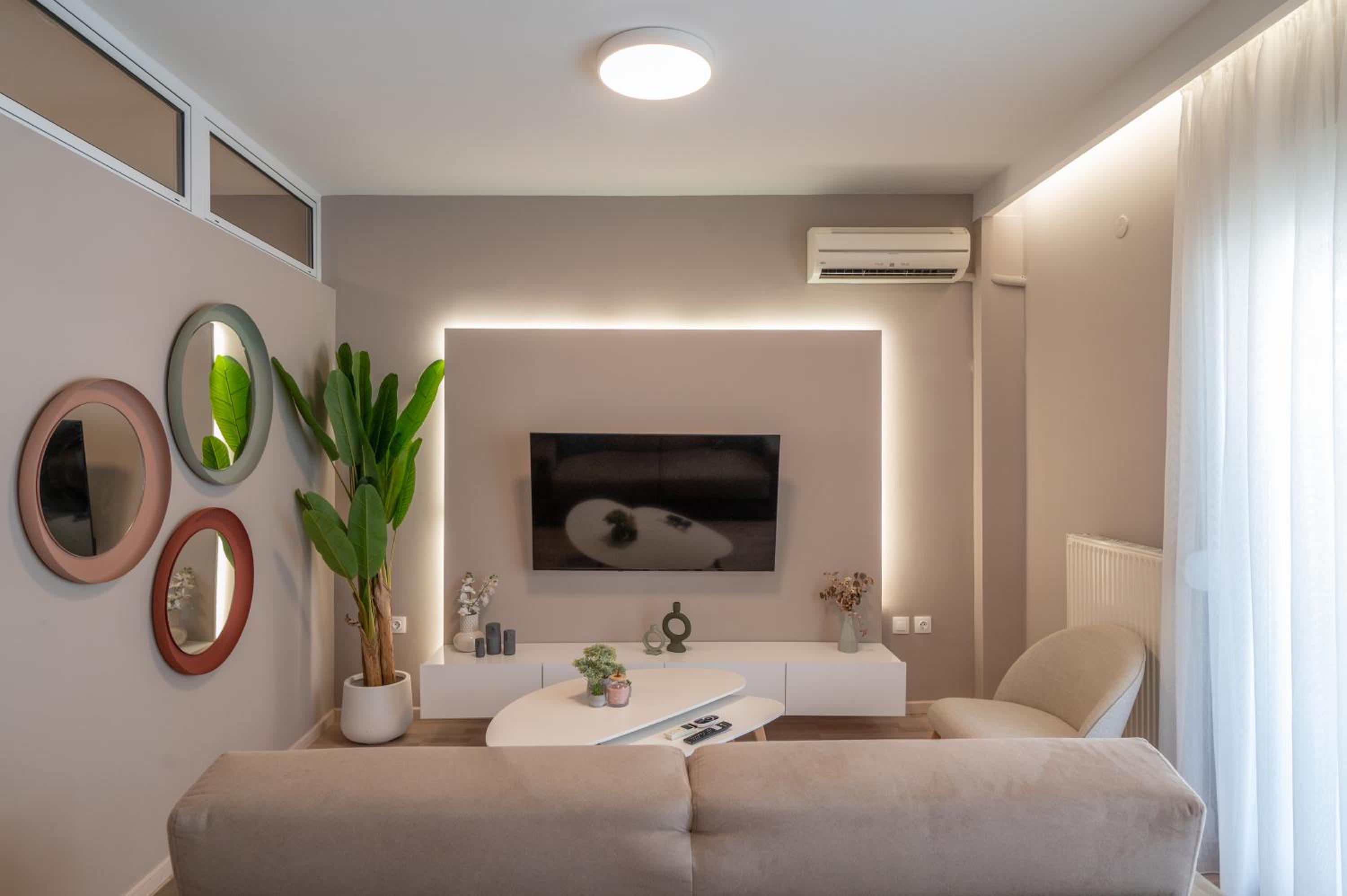 One-Bedroom Apartment with Balcony and City View