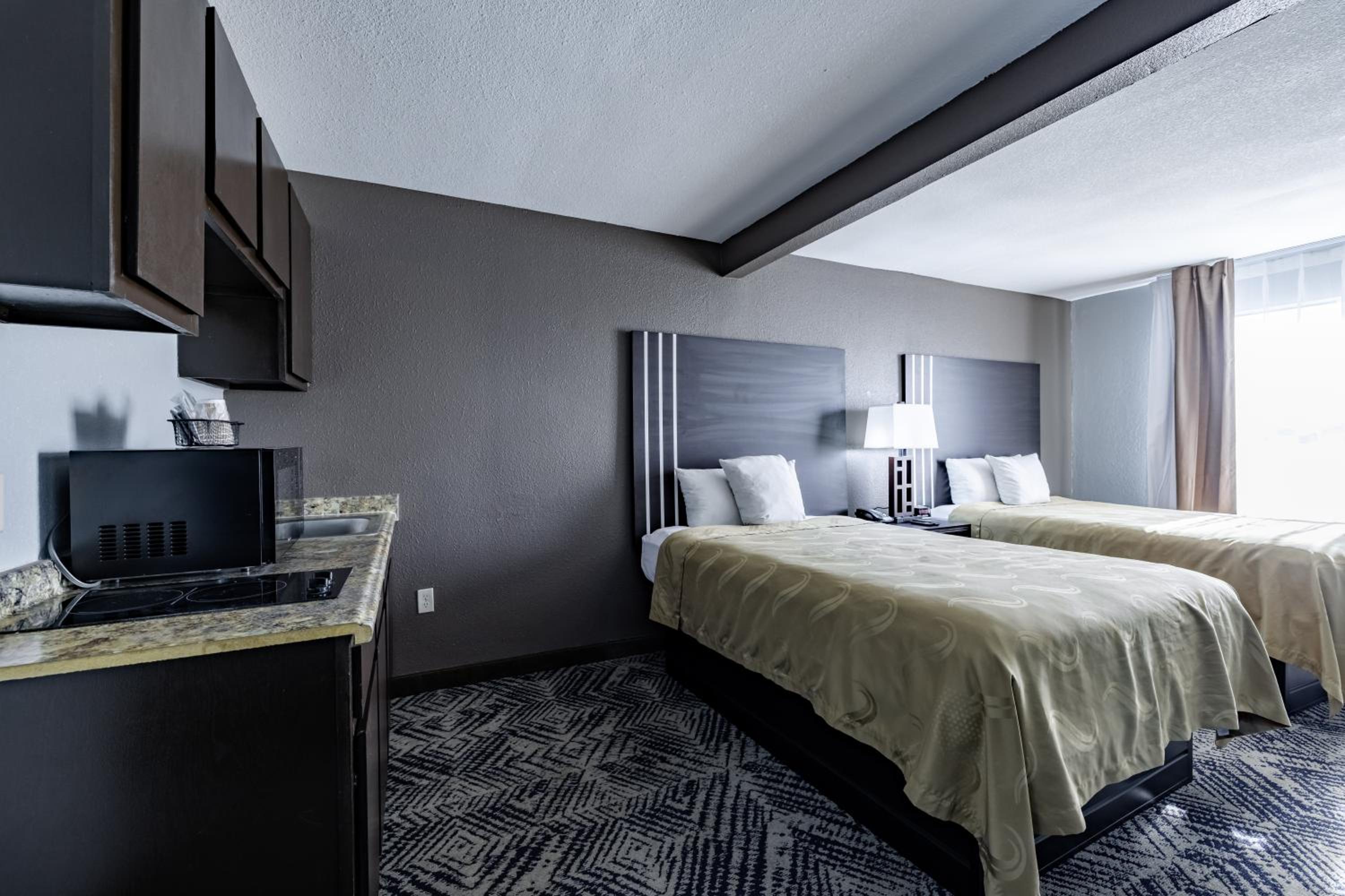 Efficiency Suite with Two Double Beds - Non-Smoking - Photo 2