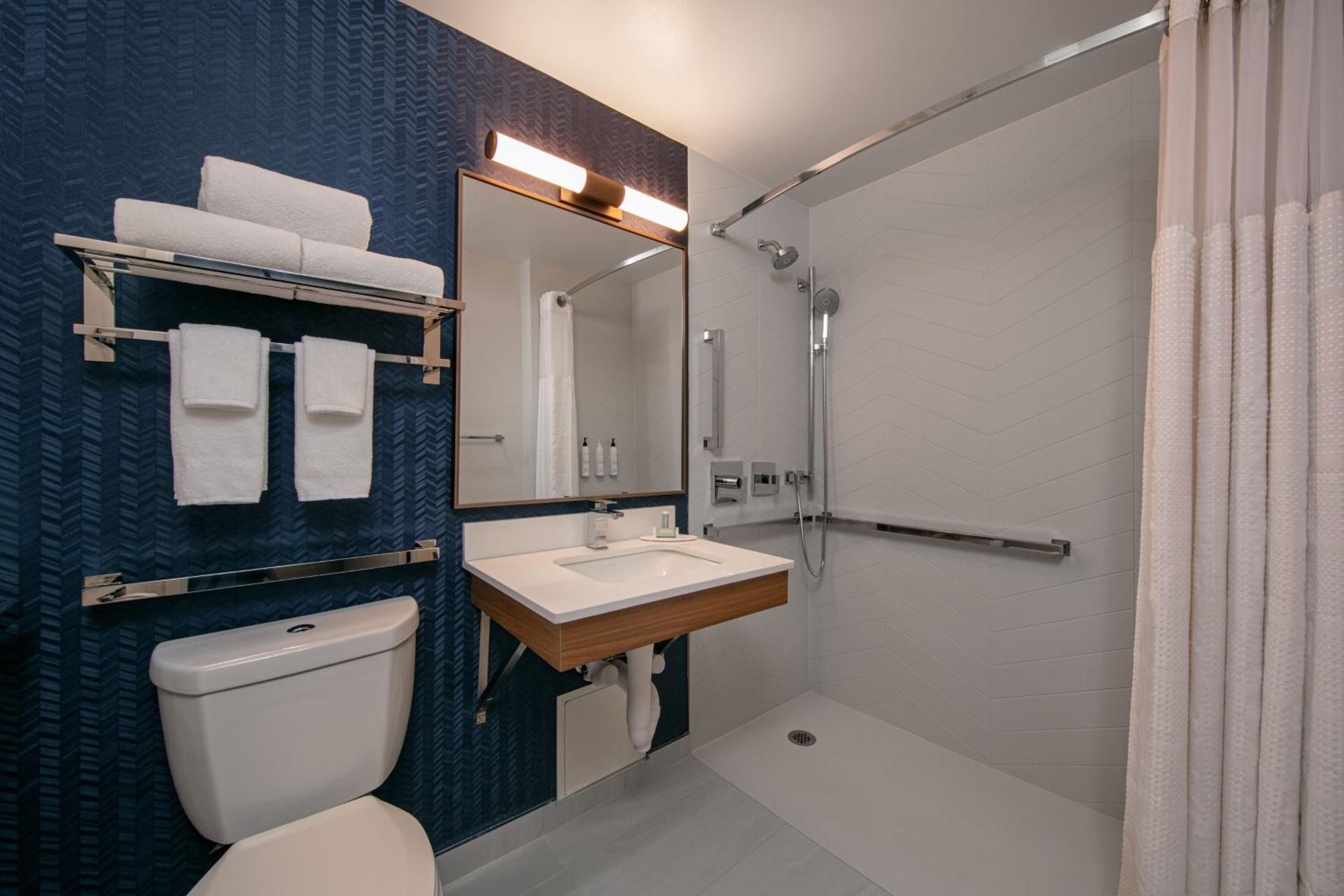 King Room with Roll-in Shower - Mobility and Hearing Accessible - Photo 5