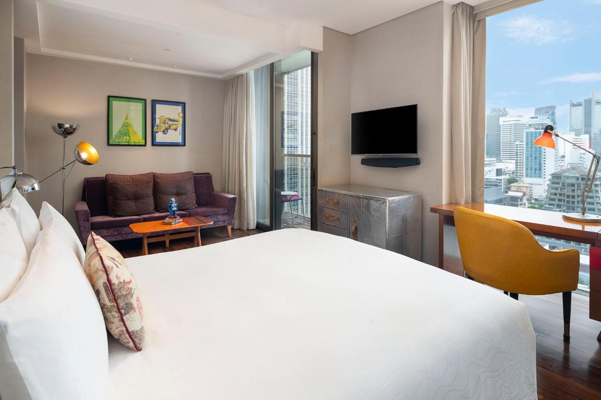 Standard King Room with Balcony