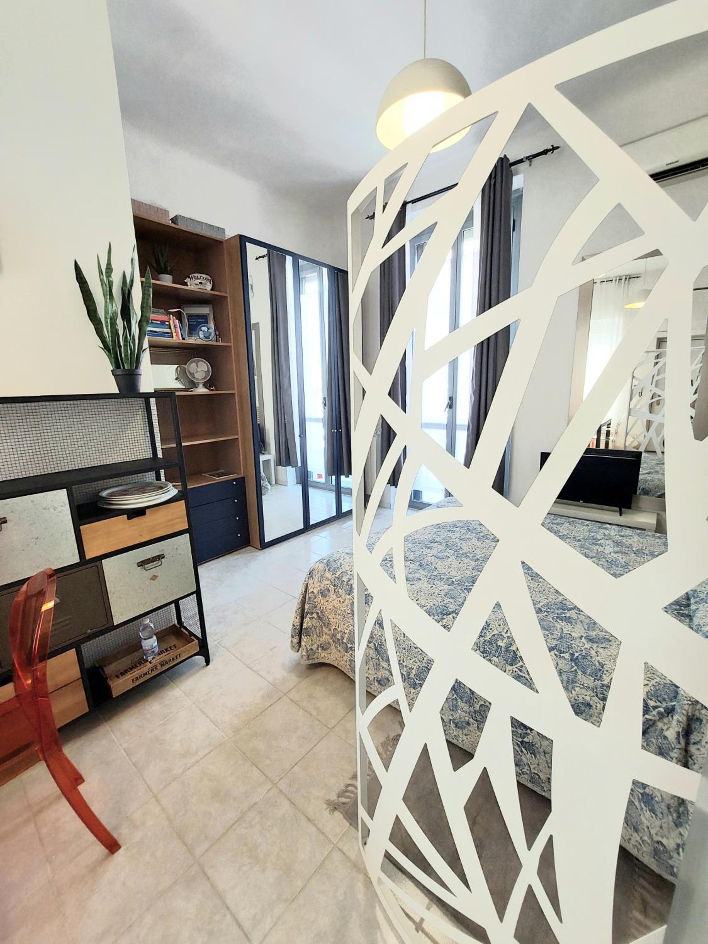 Studio with Balcony