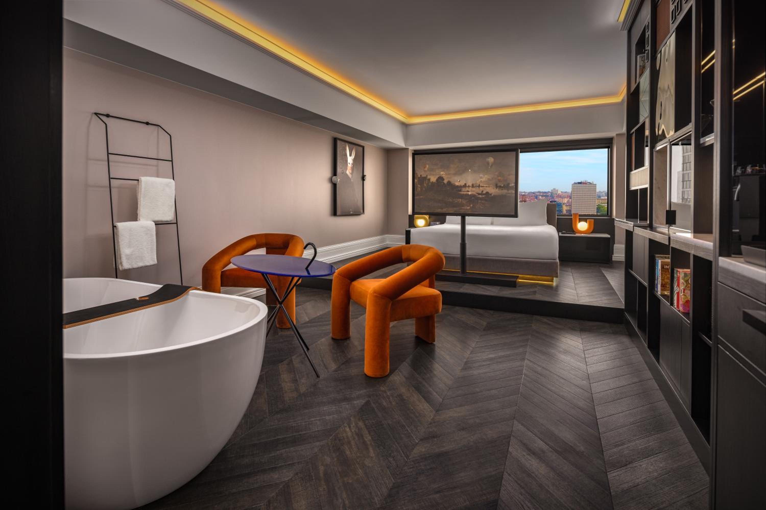 TUB Room, Guest room, 1 King