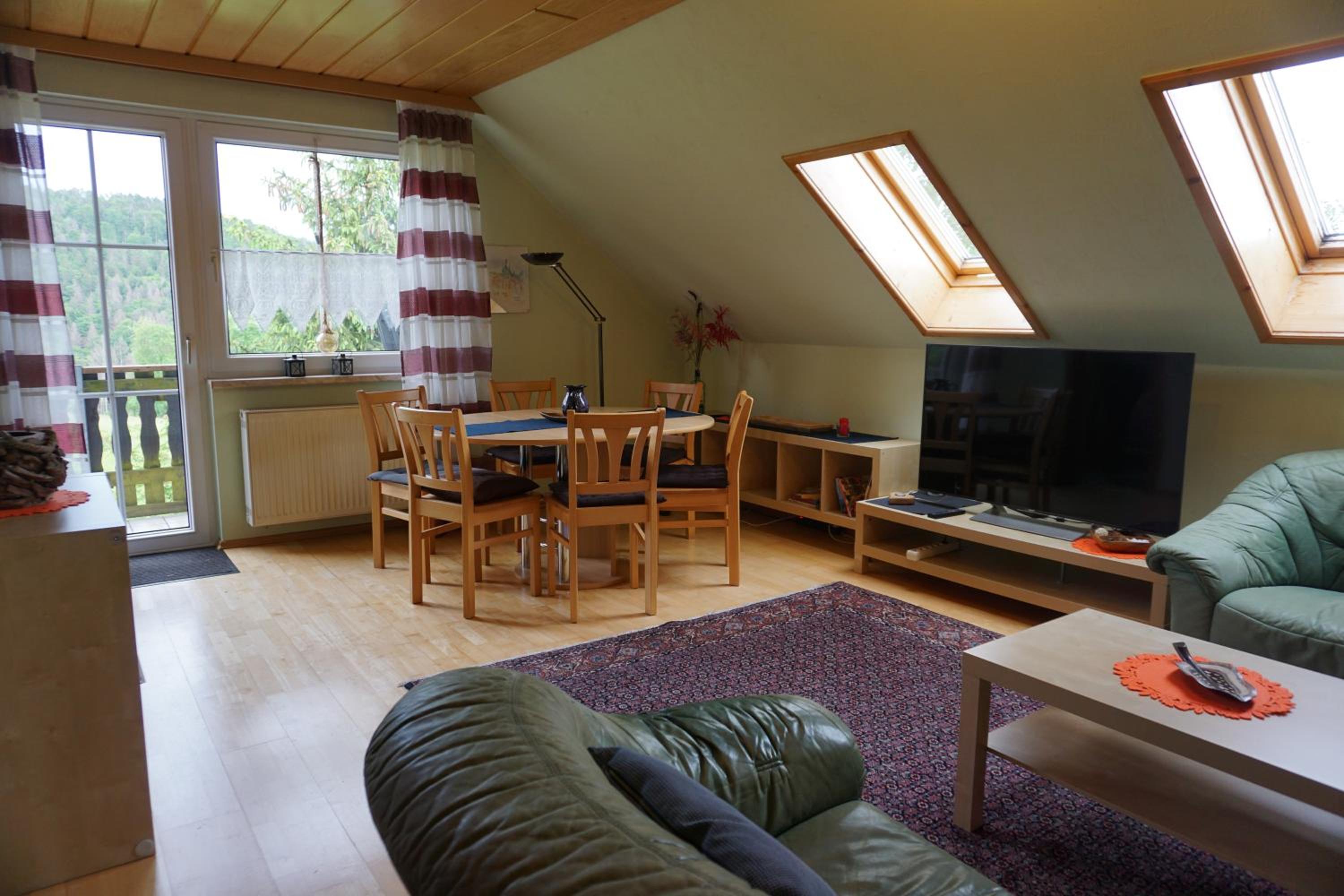 Two-Bedroom Apartment with Balcony