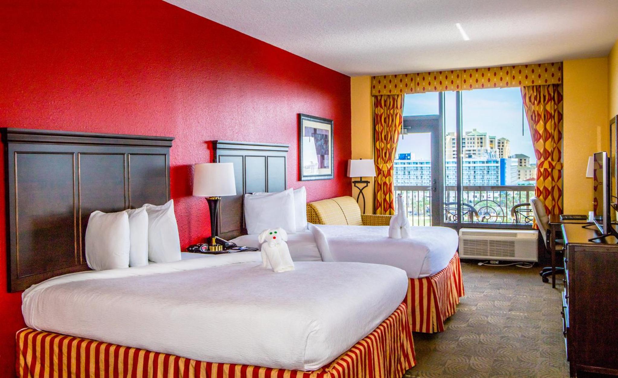 Queen Room with Two Queen Beds with Partial Water View - Photo 6