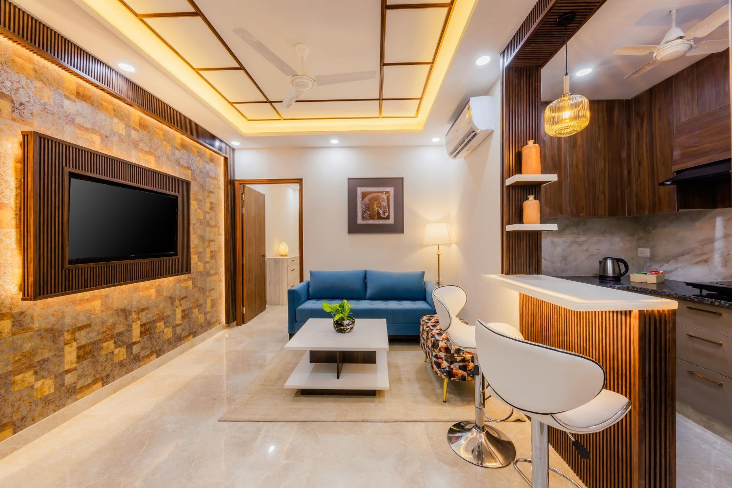 Two-Bedroom Apartment with Balcony