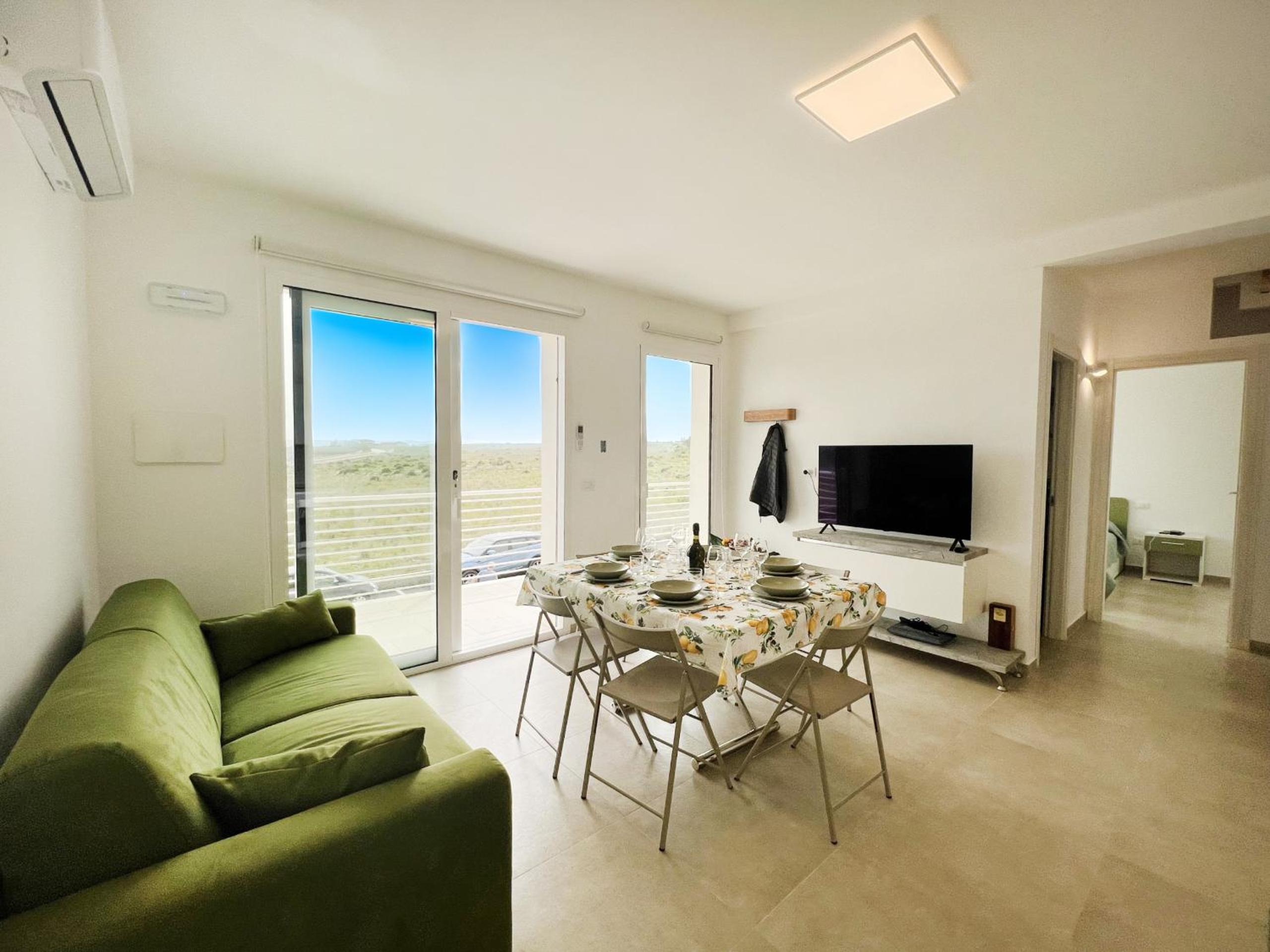 Two-Bedroom Apartment With Terrace And Sea View