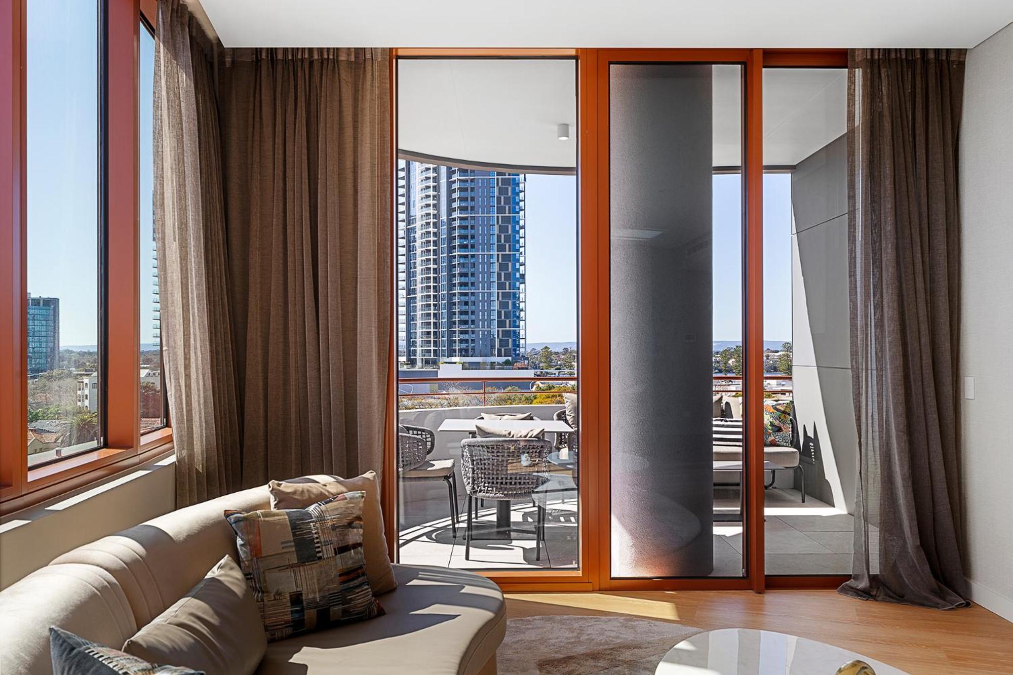 Superior Two-Bedroom Apartment with Balcony and View photo 2
