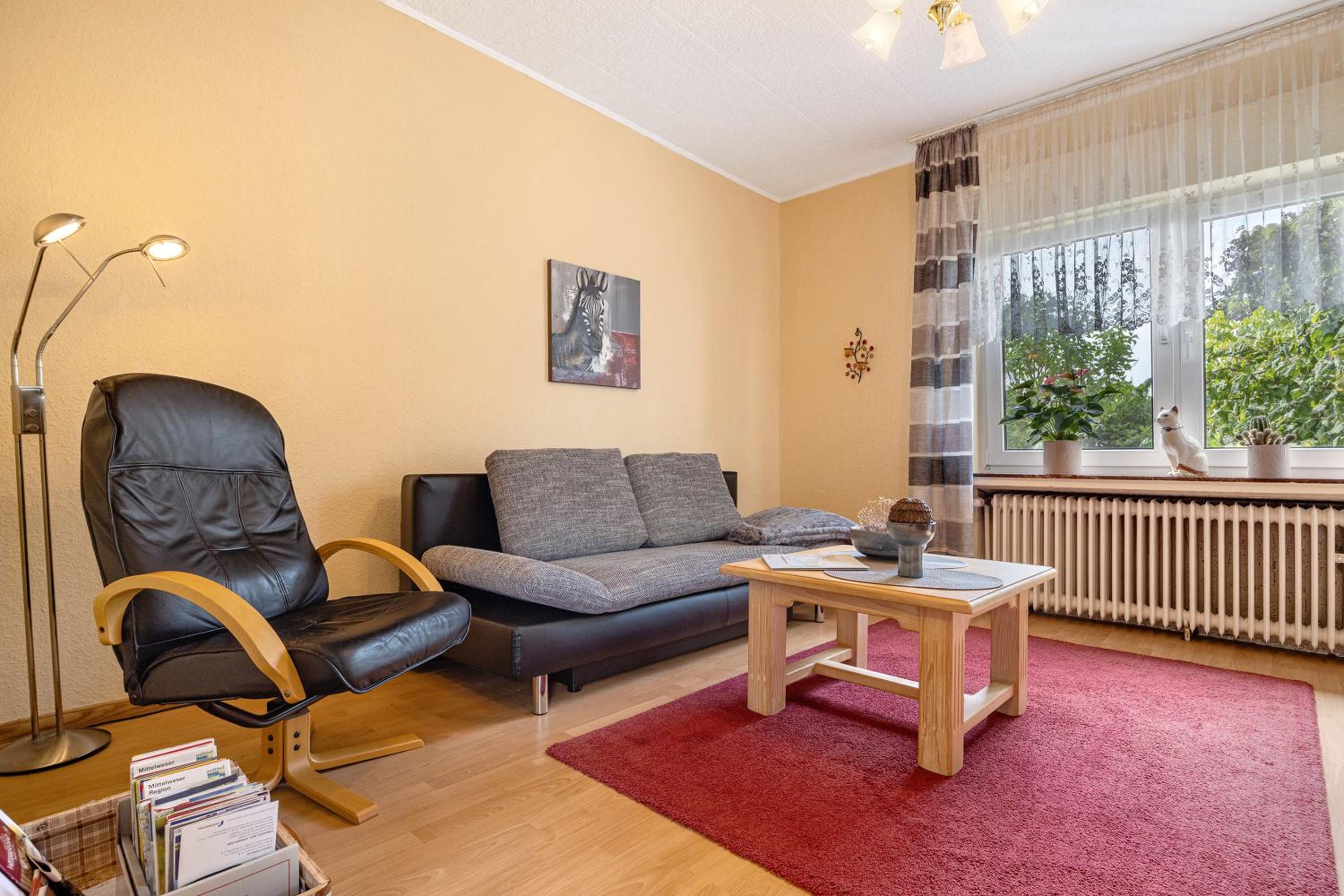 One-Bedroom Apartment with Garden View