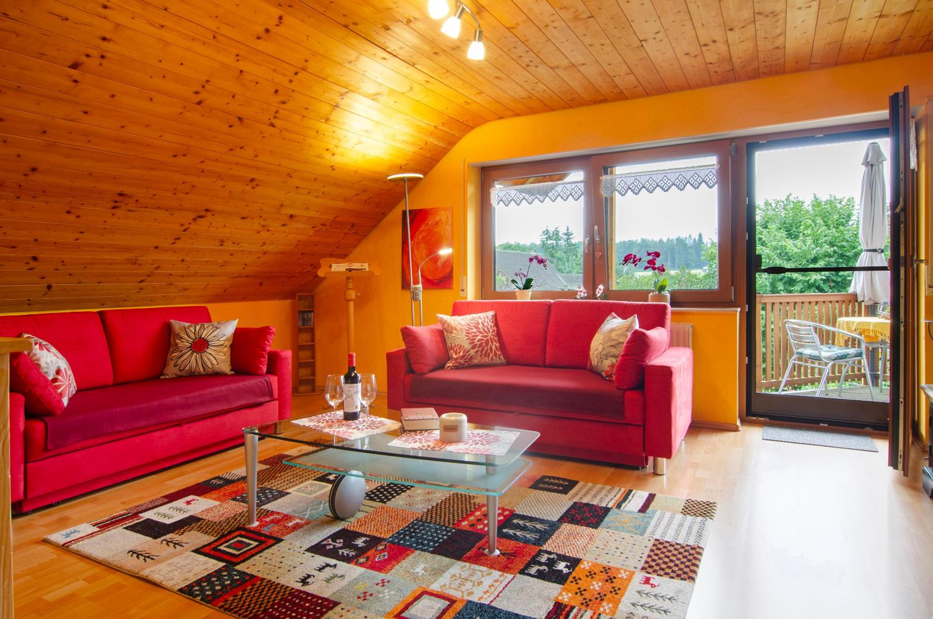 Two-Bedroom Deluxe Apartment with Garden View