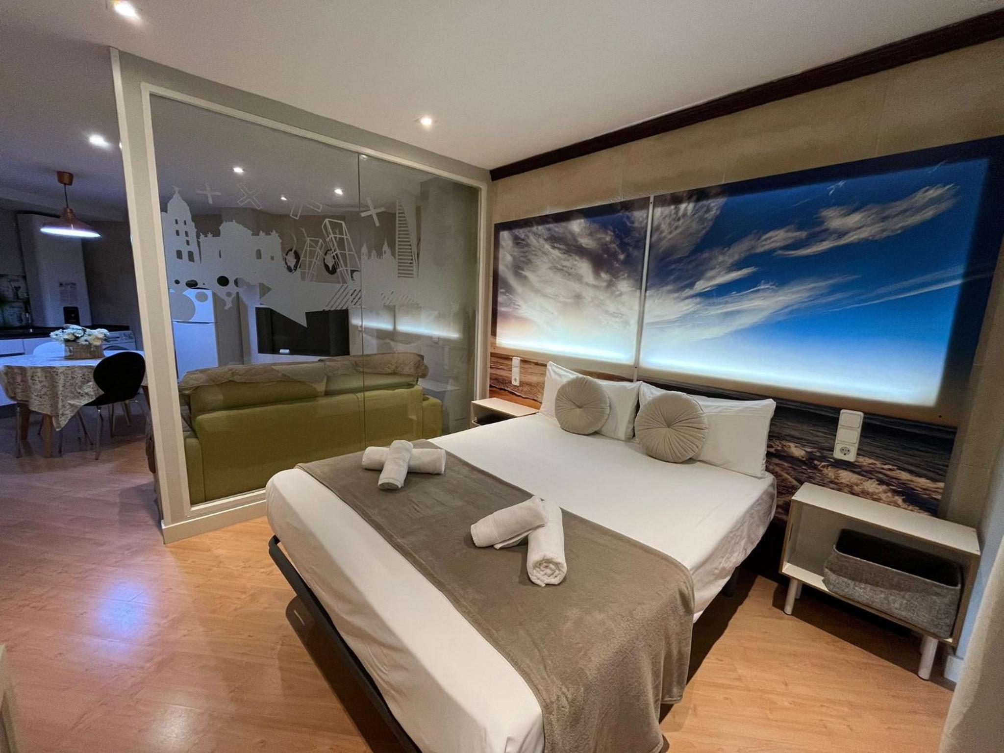 Apartamento de dos habitaciones