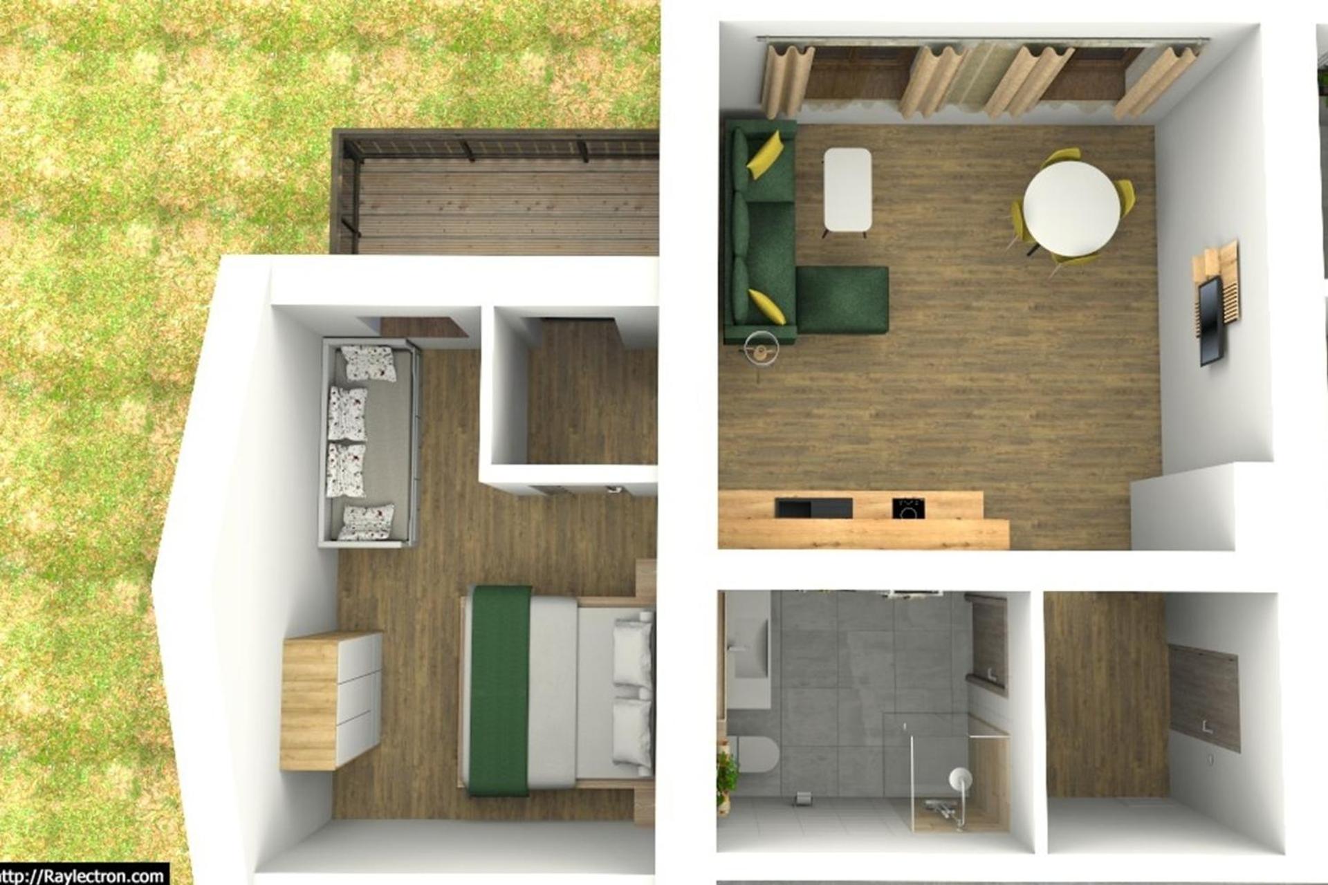 Apartment with Balcony photo 3