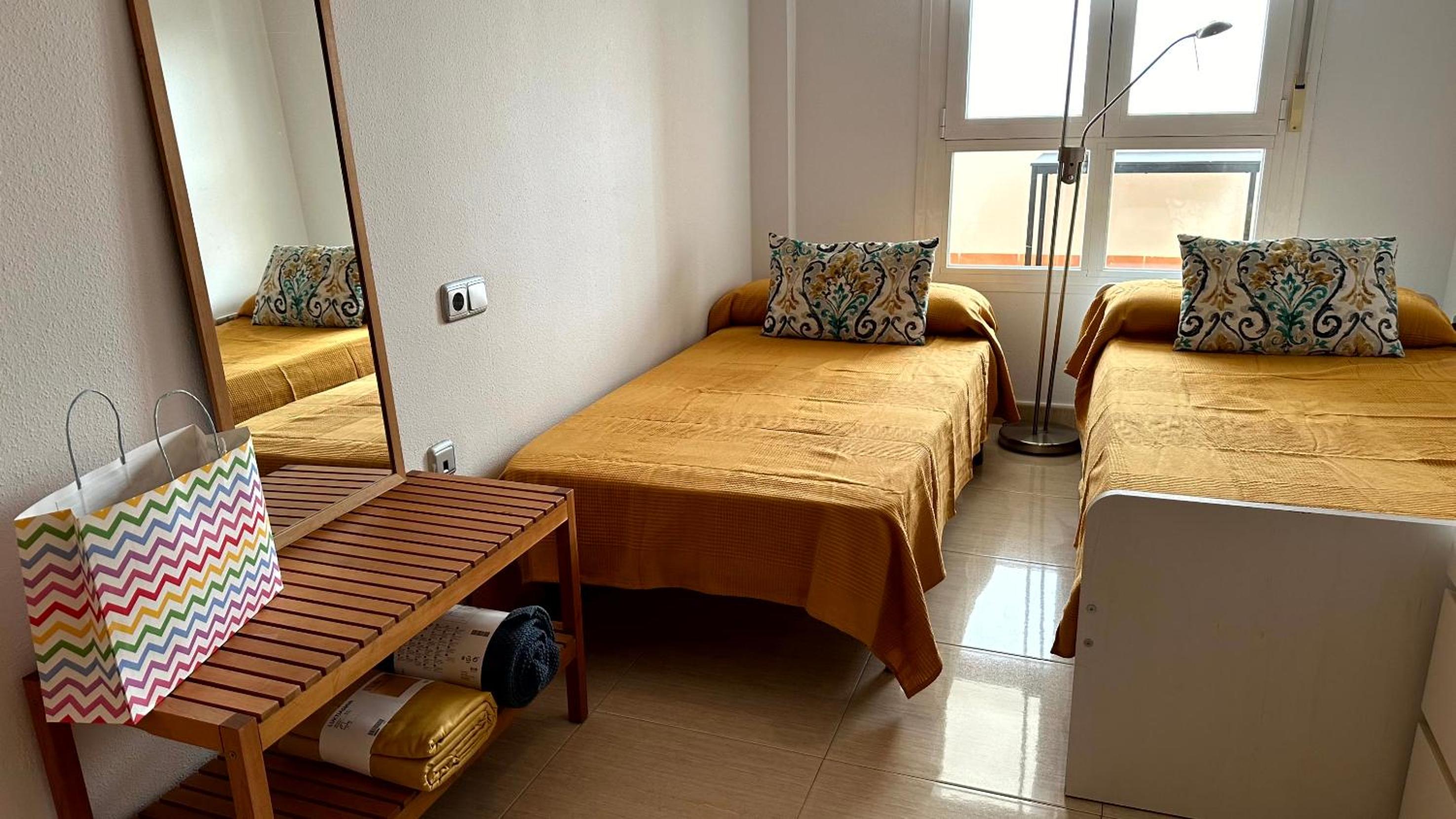 Apartamento de dos habitaciones