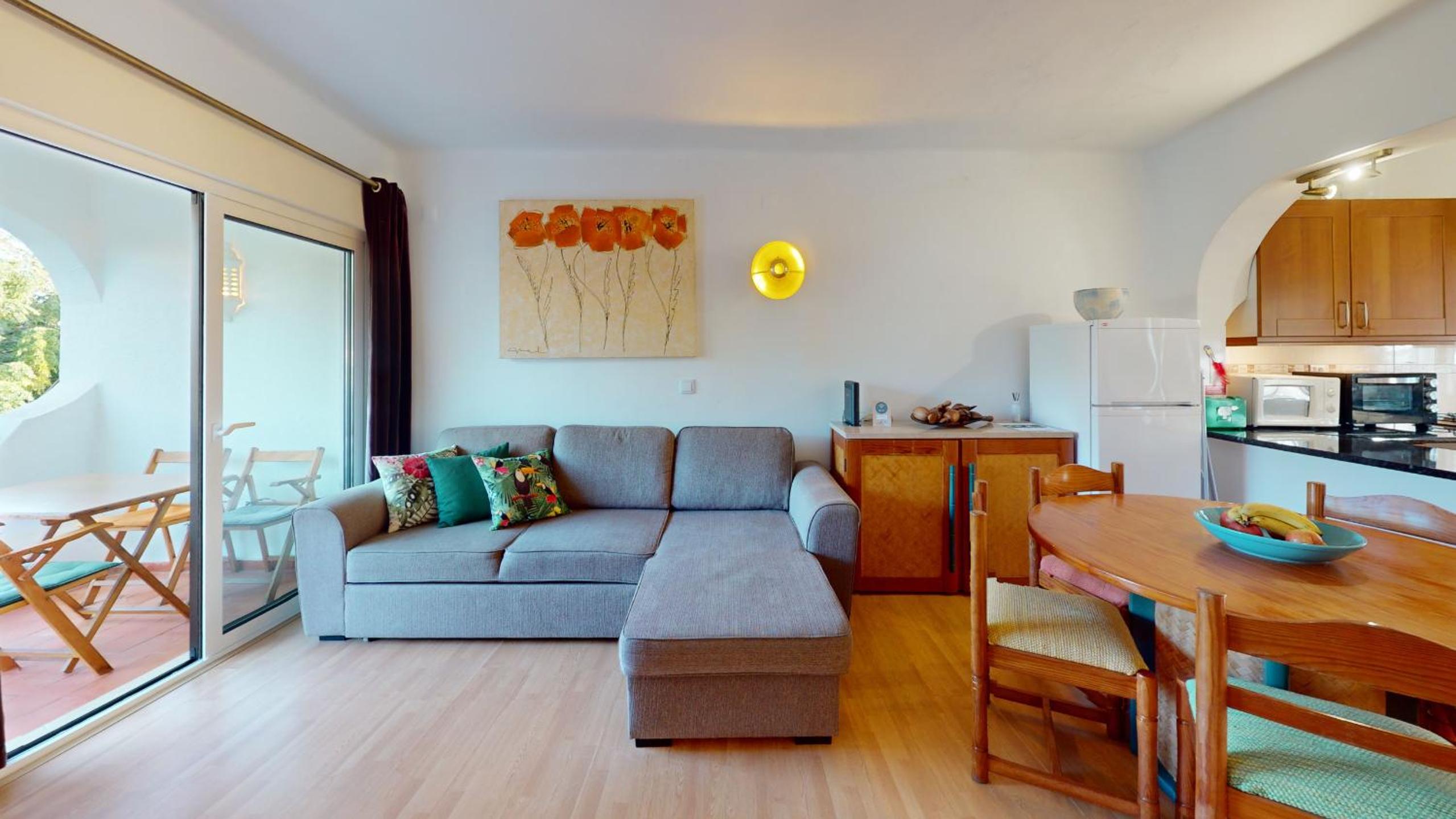 Two-Bedroom Apartment with Balcony