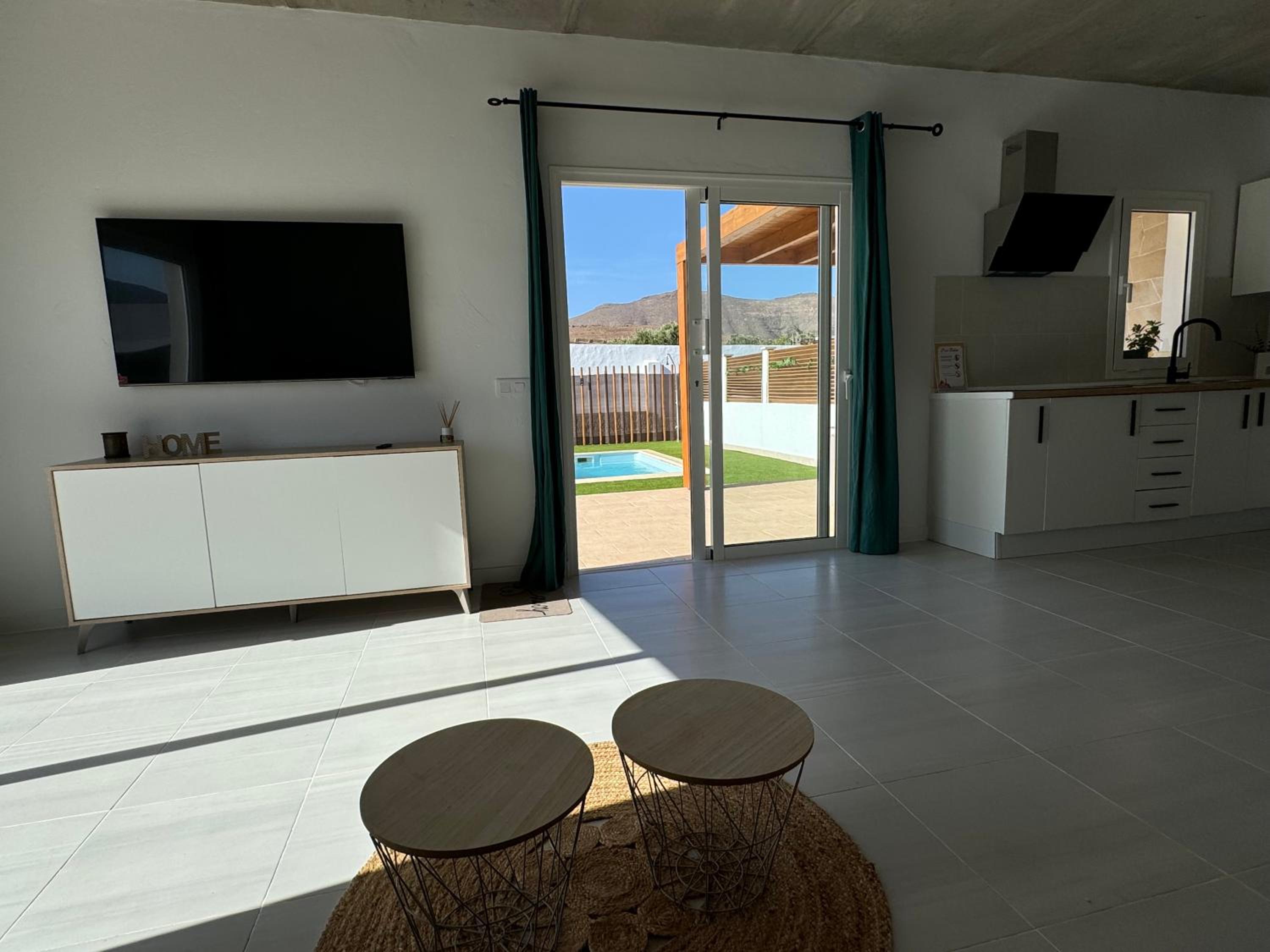 Villa con vistas al jardín