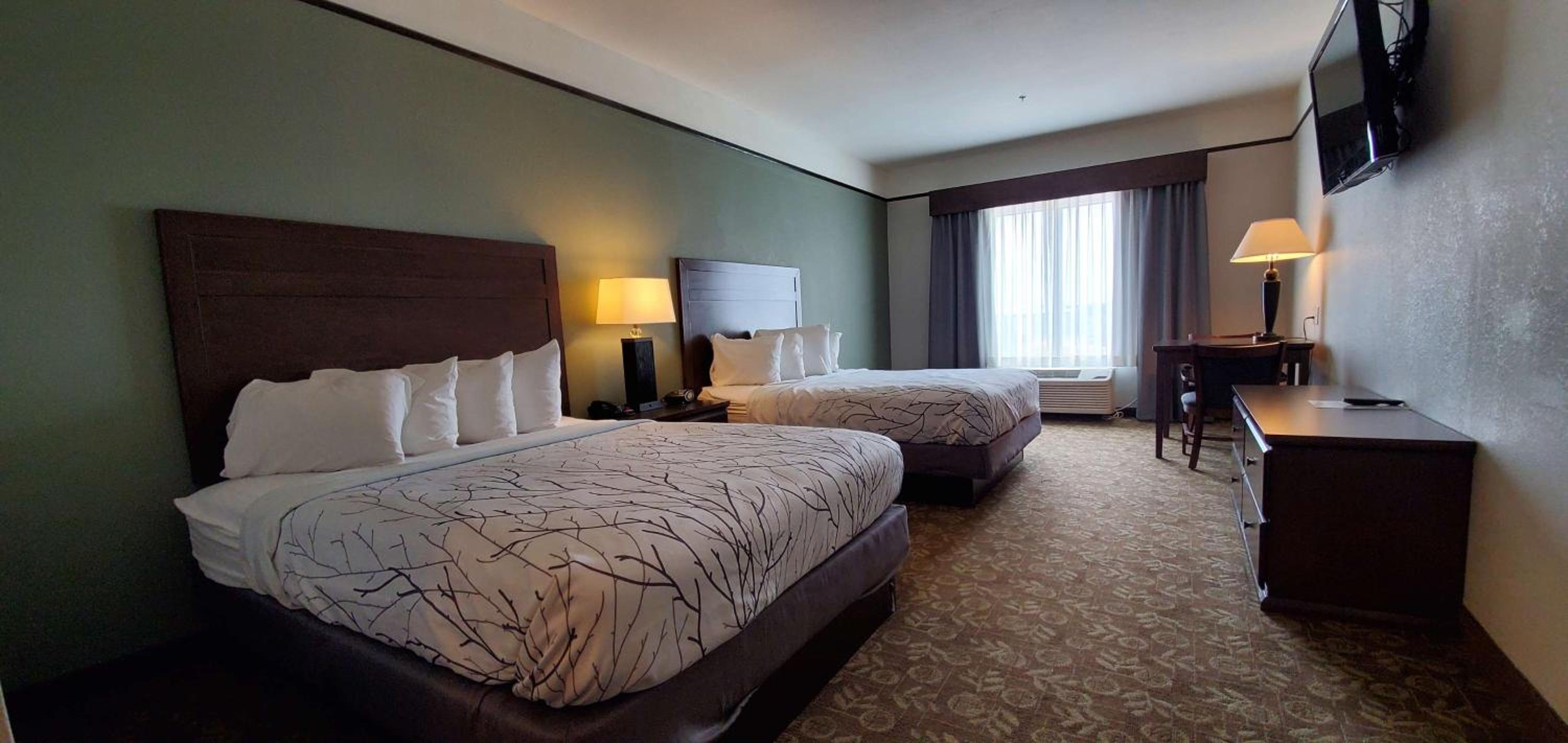 Queen Room with Two Queen Beds and Bath Tub - Mobility Accessible photo 2