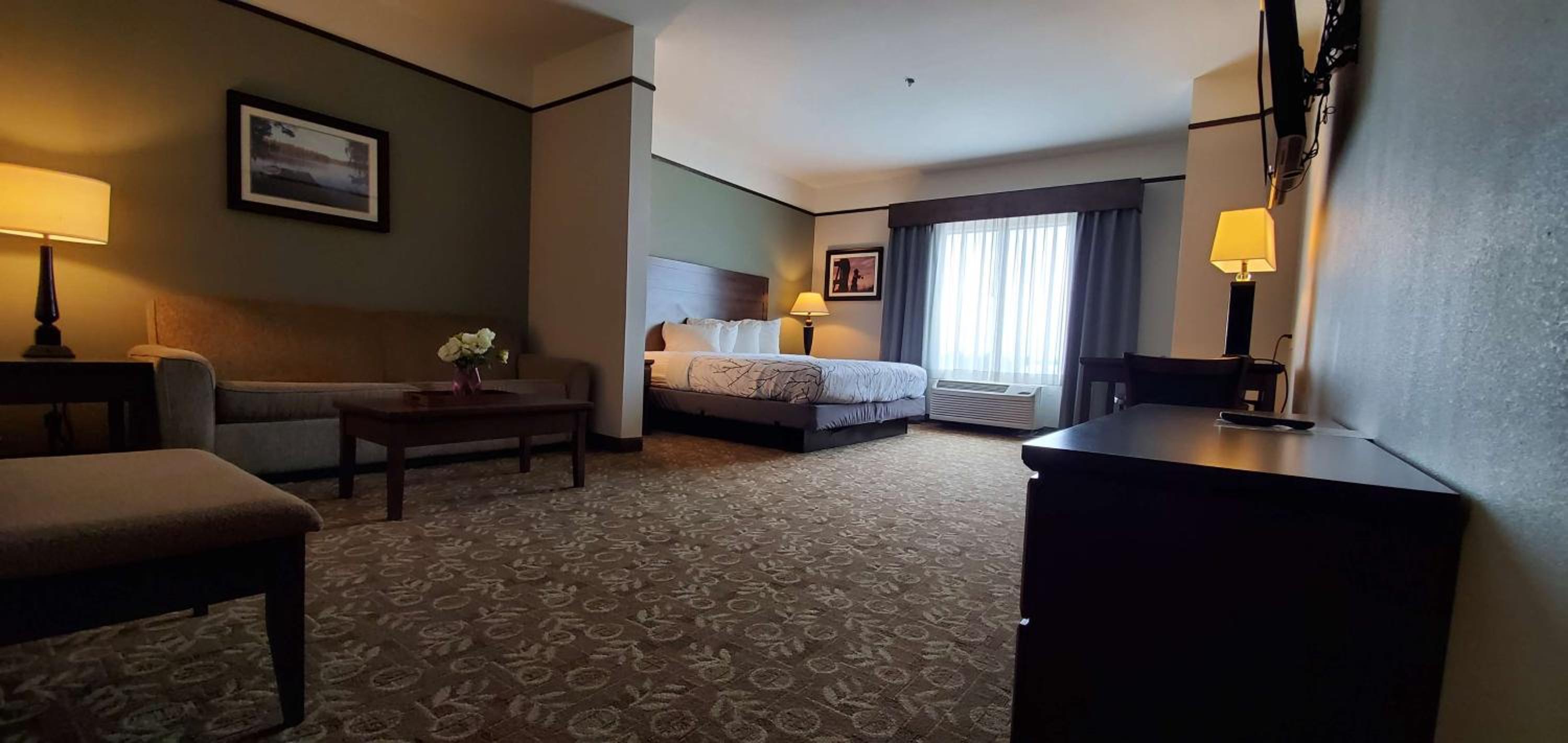 King Suite with Bath Tub and Sofa Bed - Disability/Non-Smoking photo 3