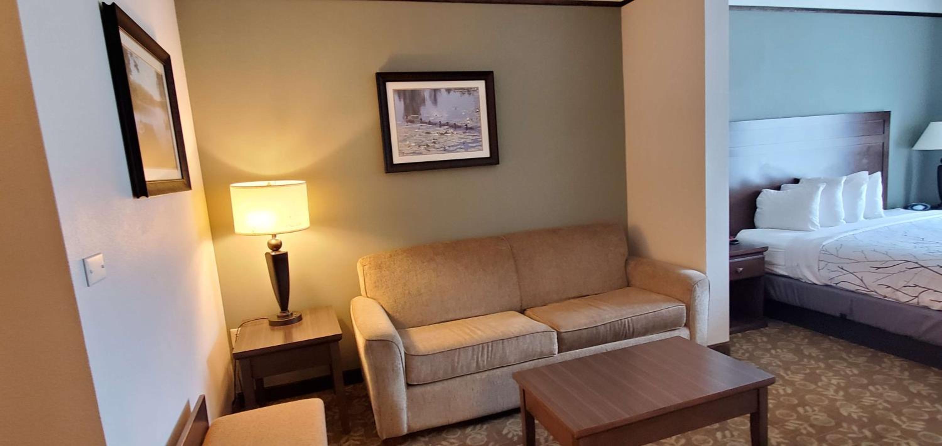 King Suite with Bath Tub and Sofa Bed - Disability/Non-Smoking photo 2