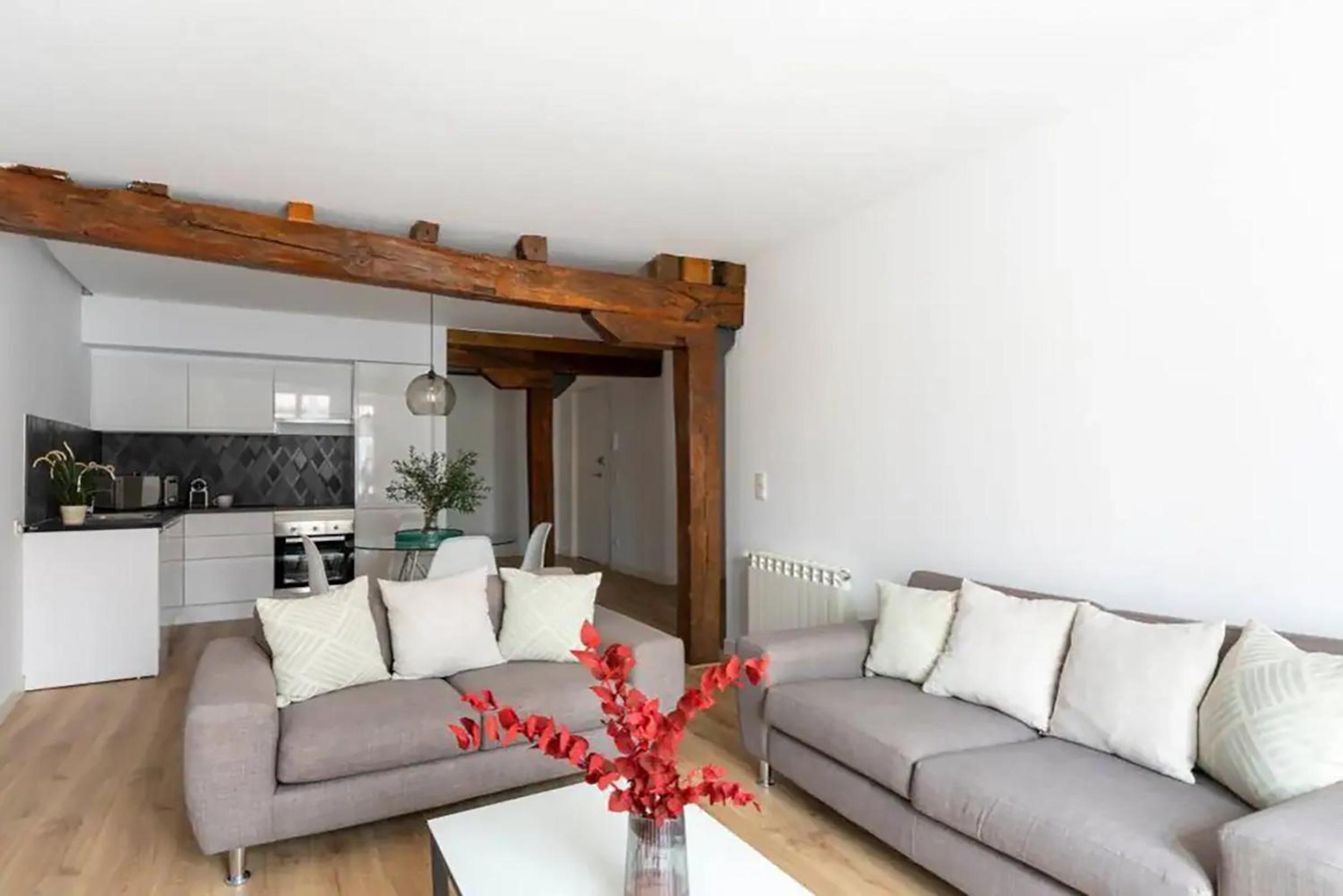 Apartamento de dos habitaciones