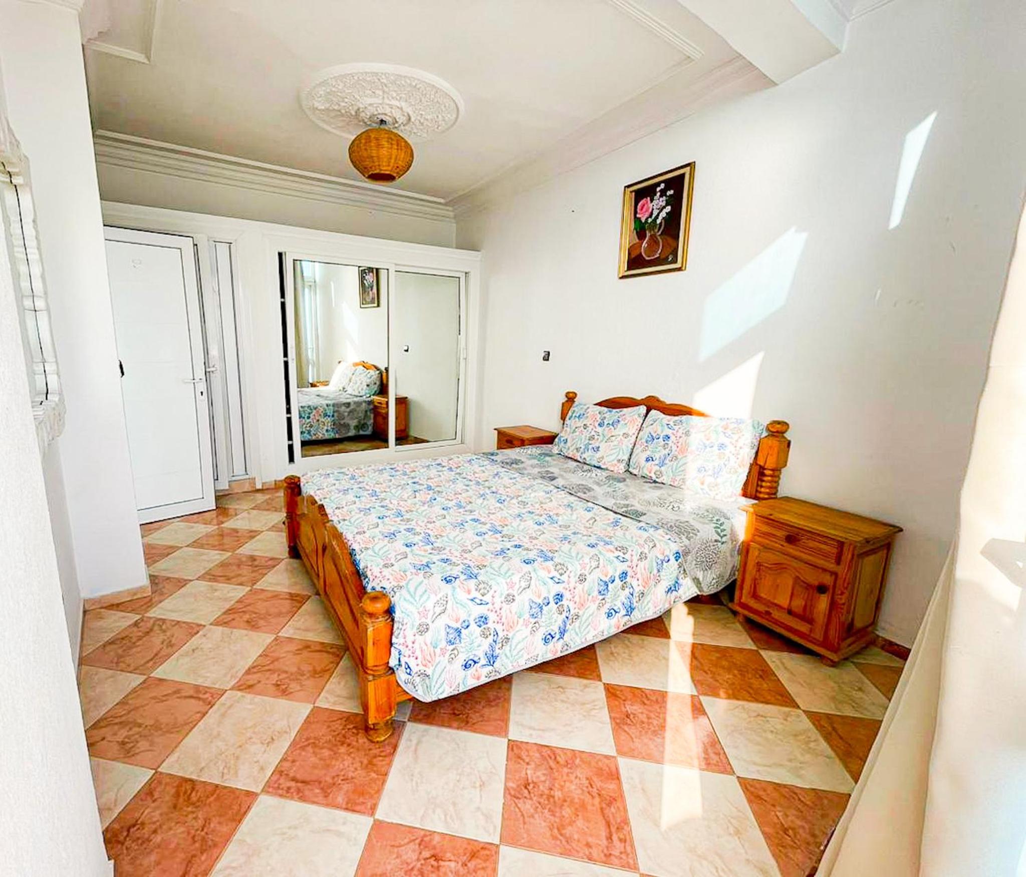 Two-Bedroom Apartment with Balcony and Terrace