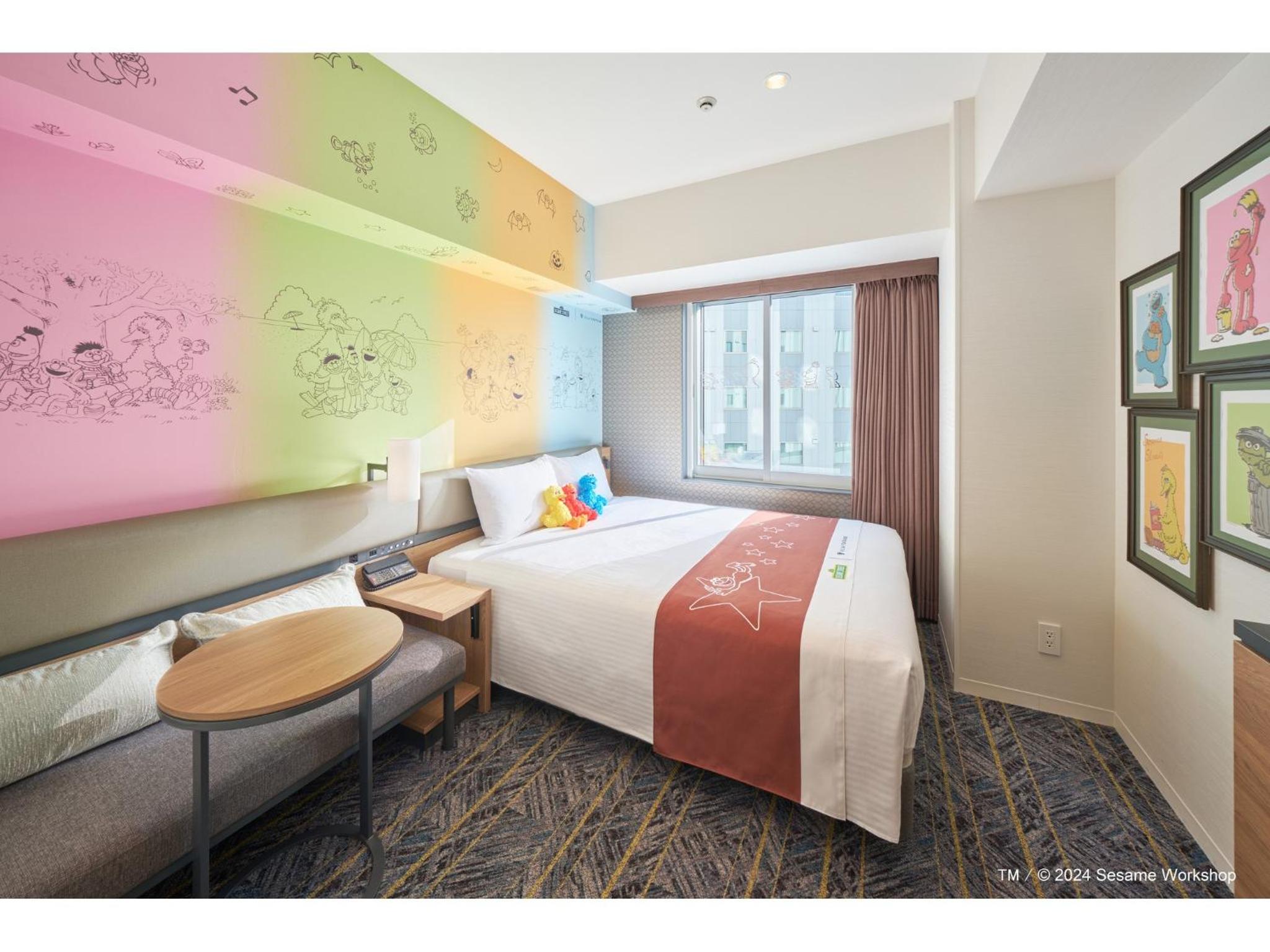 Concept Room - Feel Sesame Street through the Four Seasons - Non-Smoking with Onsen ticket