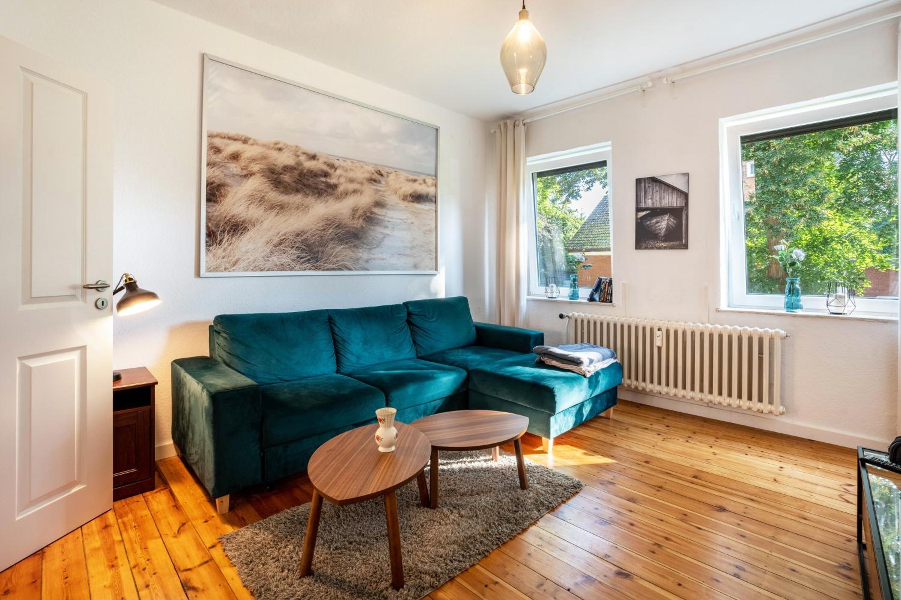 One-Bedroom Apartment with Garden View