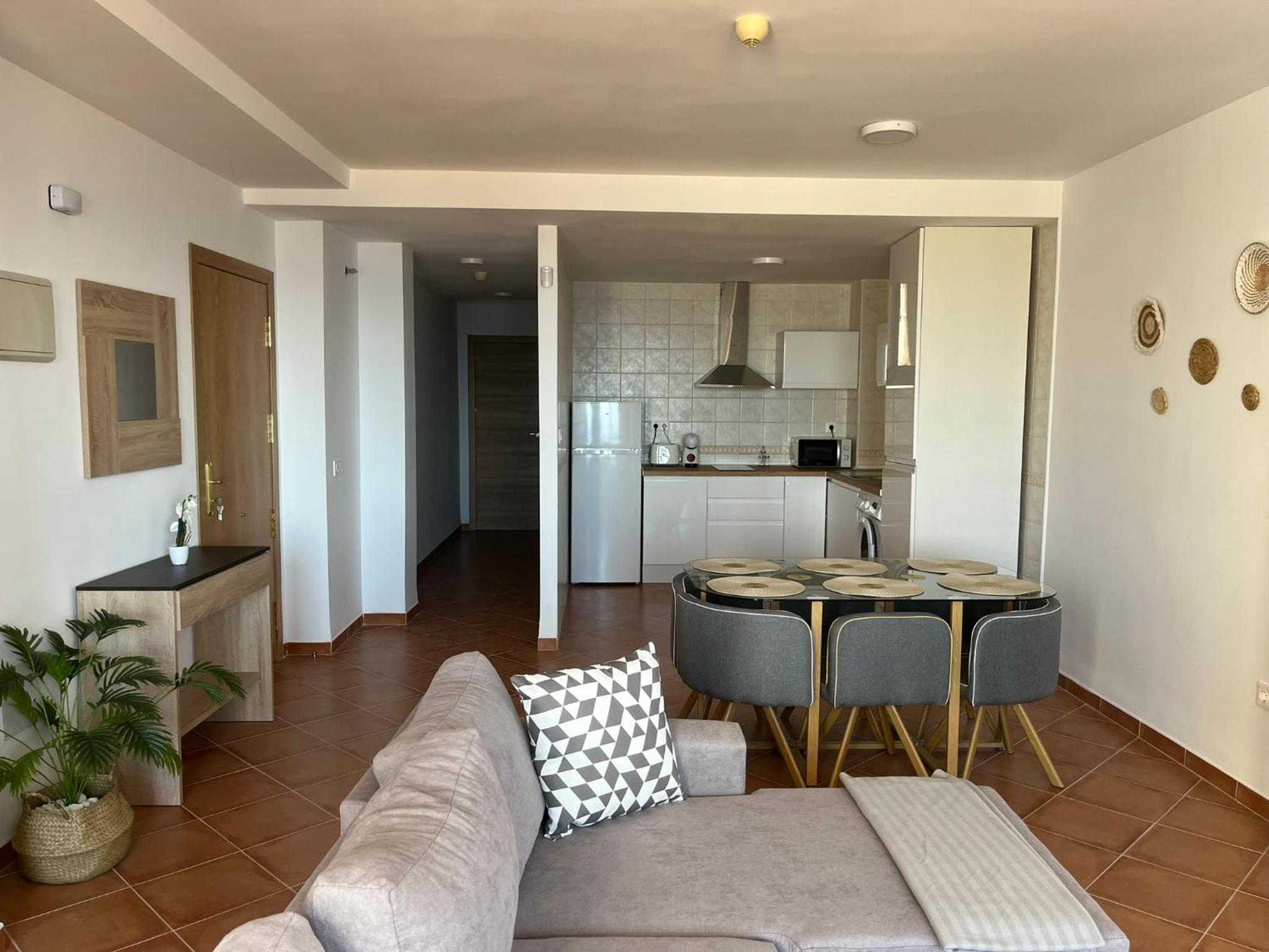 Two-Bedroom Apartment with Balcony and Sea View