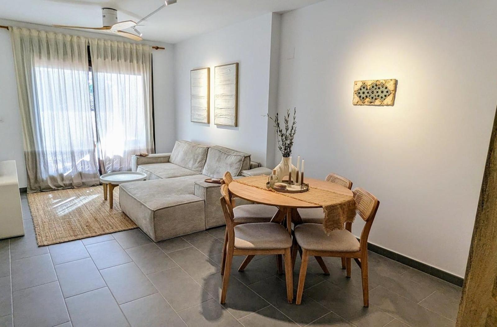 Apartamento de dos habitaciones