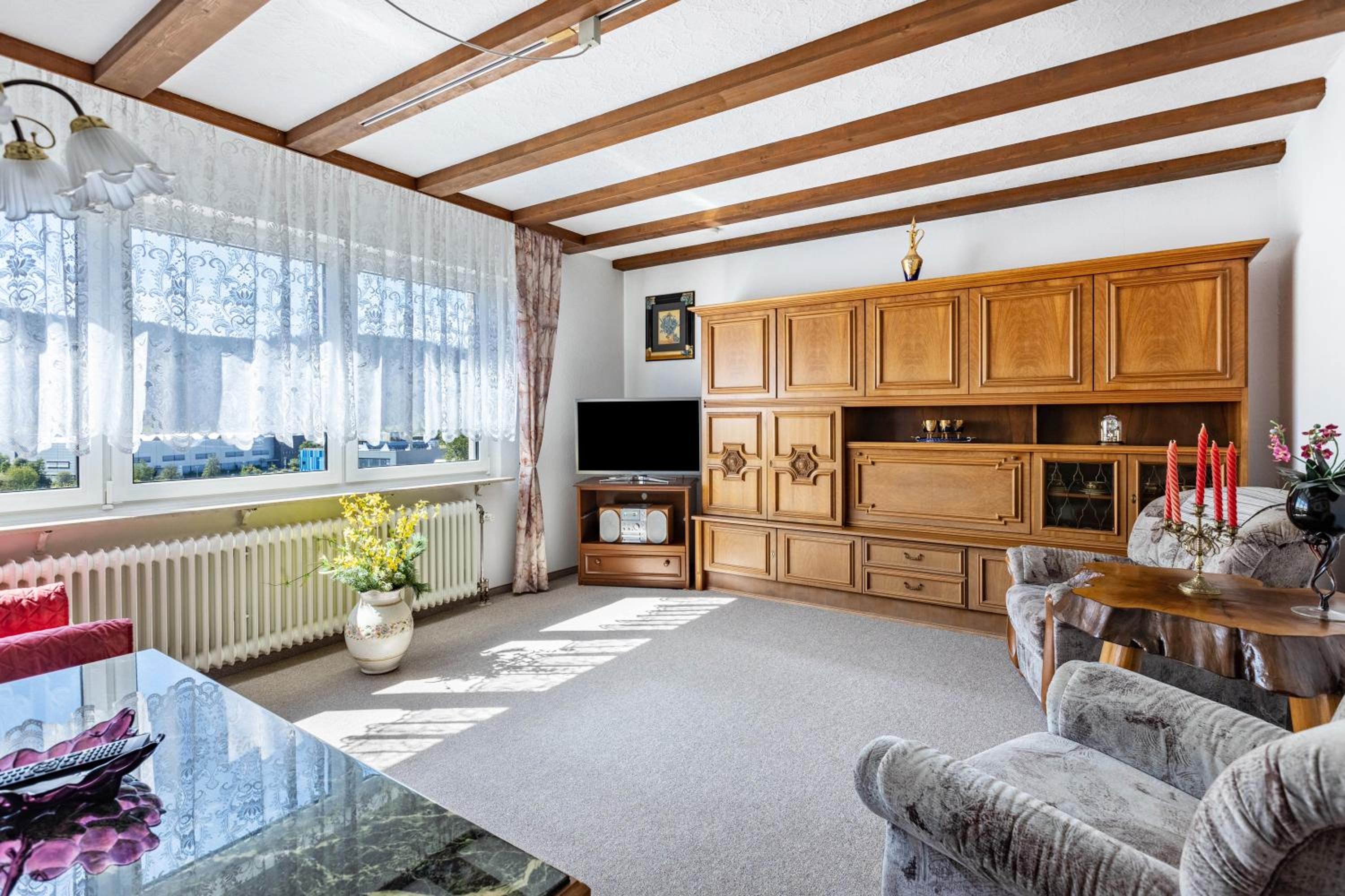 Two-Bedroom Deluxe Apartment with Garden View