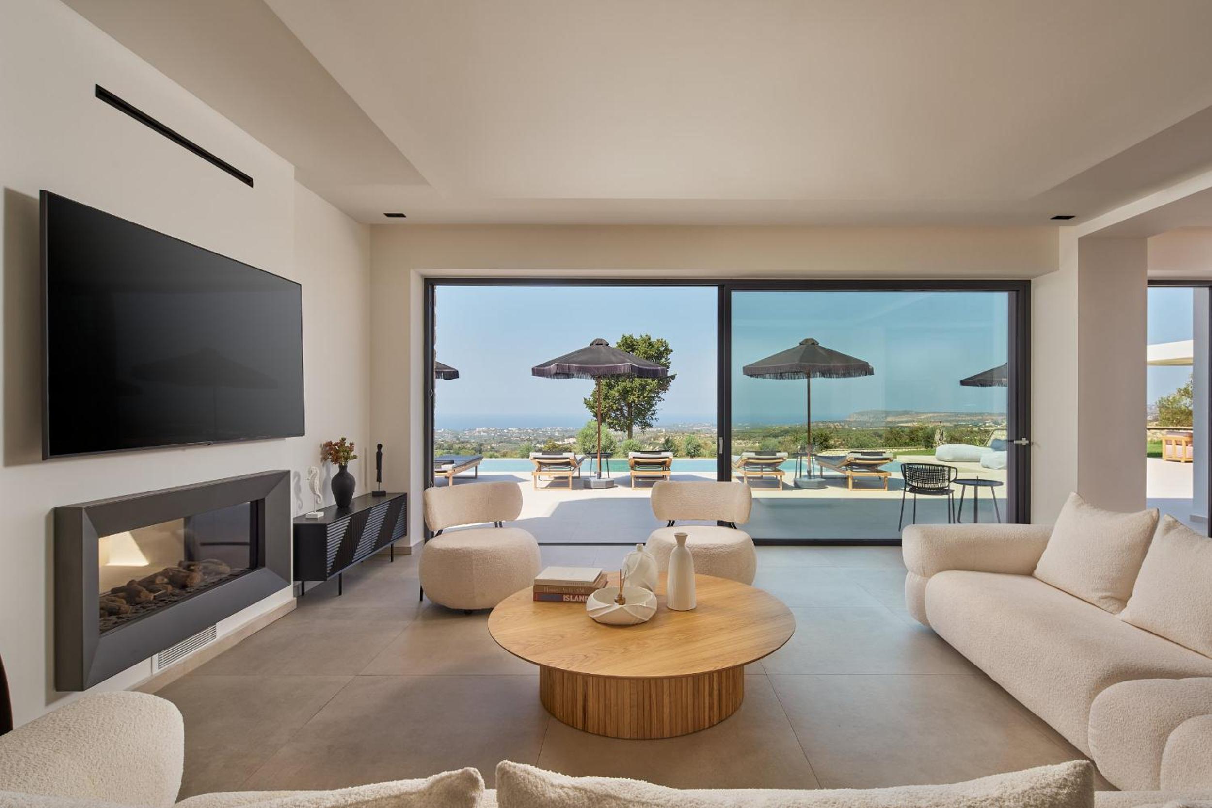 Gavras Exclusive Villa I, 2 Pools, Gym & Sea View  photo 1