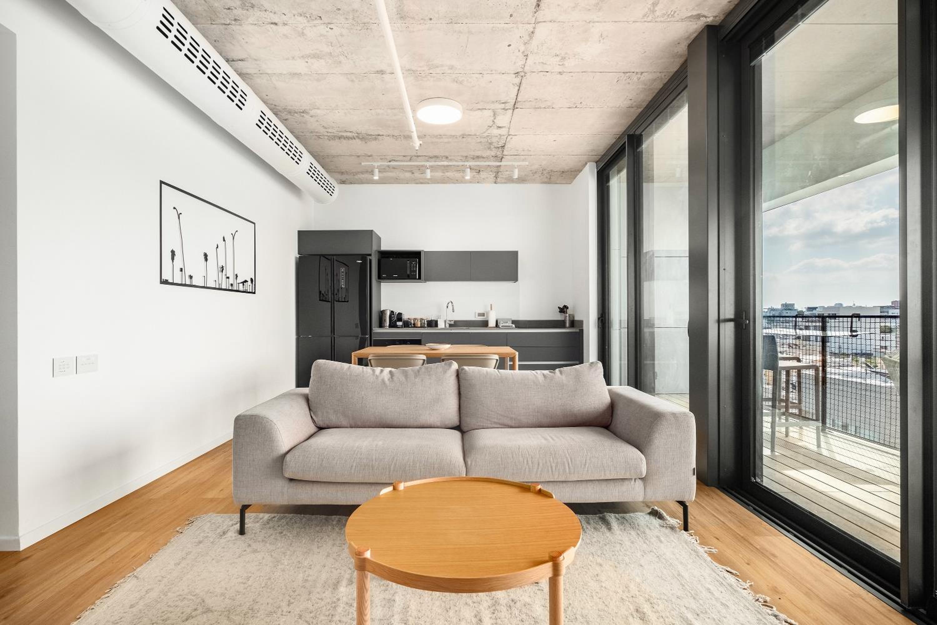 One-Bedroom Apartment with Balcony