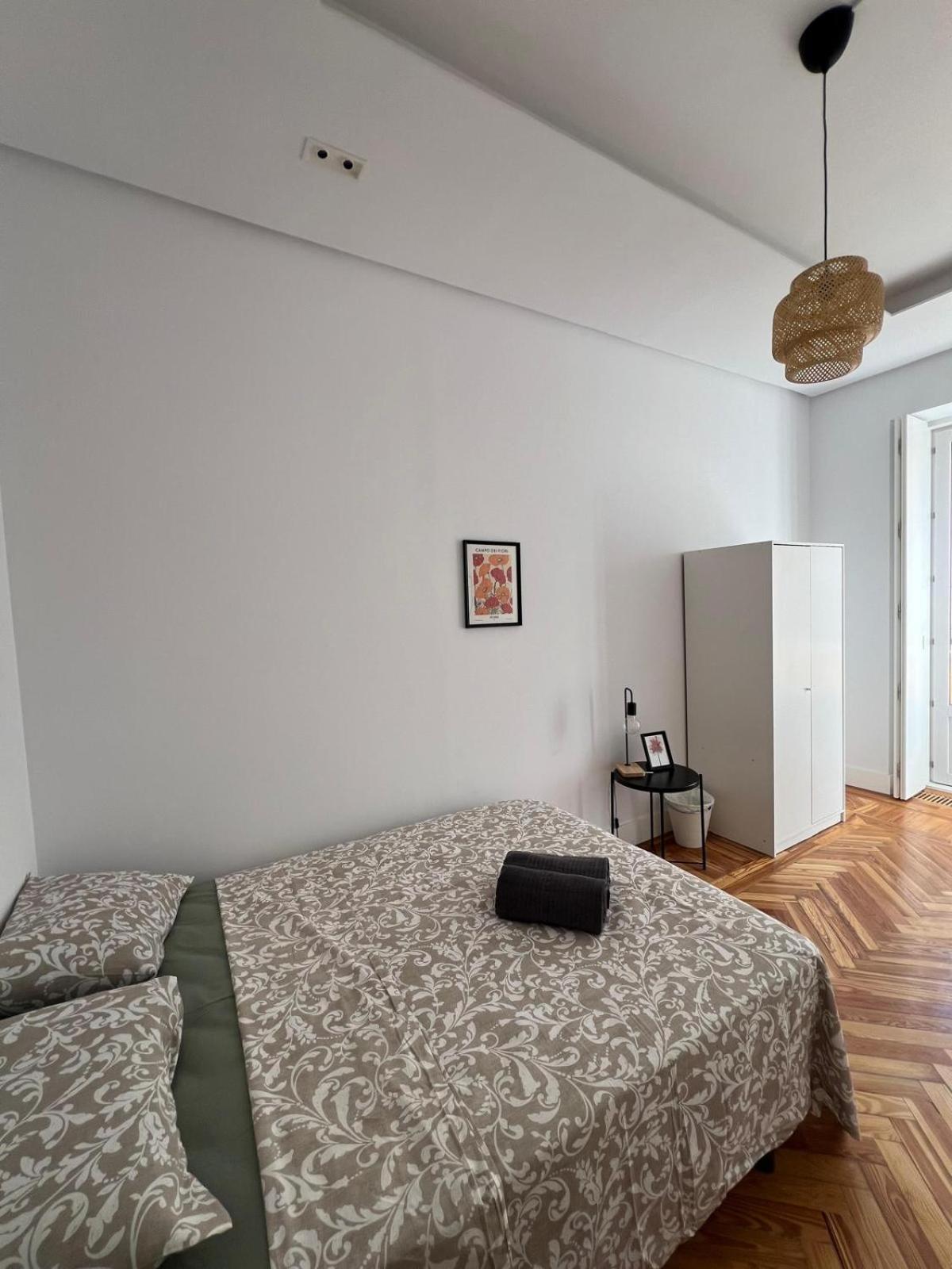 Habitación doble con baño compartido