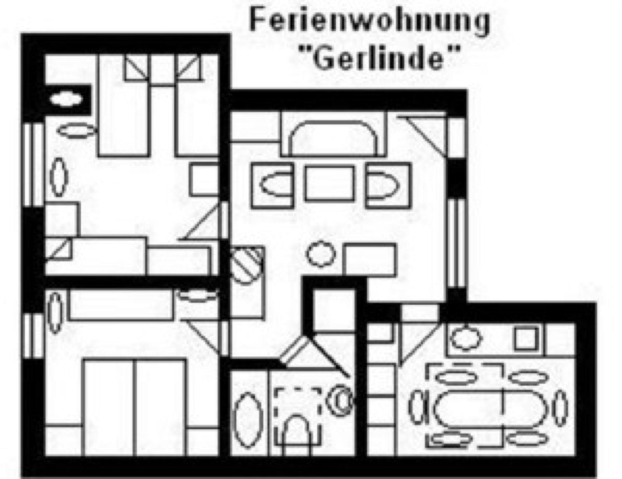 Two-Bedroom Deluxe Apartment with Garden View photo 3