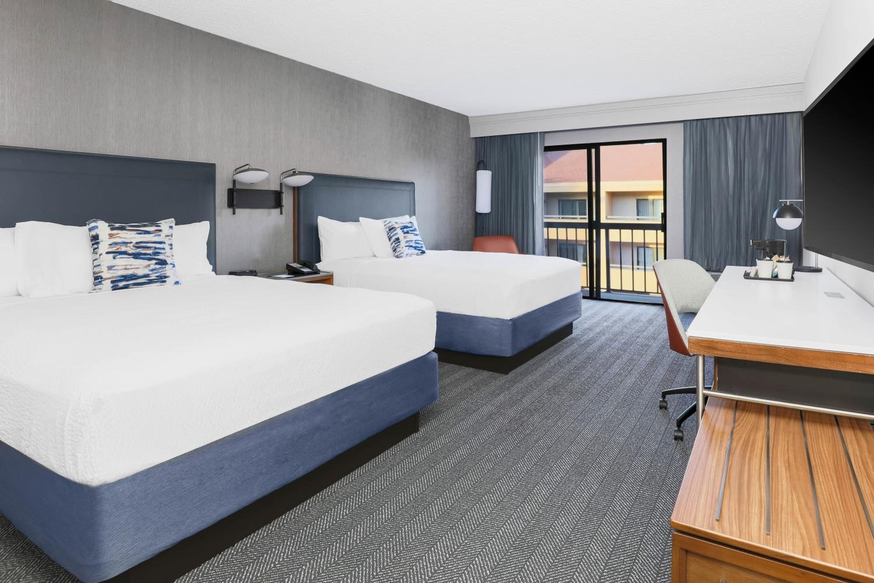 Queen Room with Two Queen Beds and Pool View